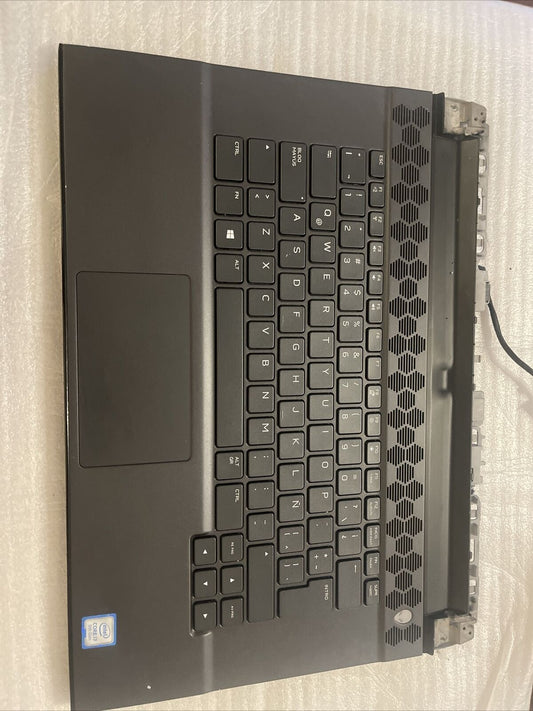 Dell Alienware M15 R2 Laptop Palmrest Touchpad Spanish Keyboard FVN2P 3Y4P9 P5