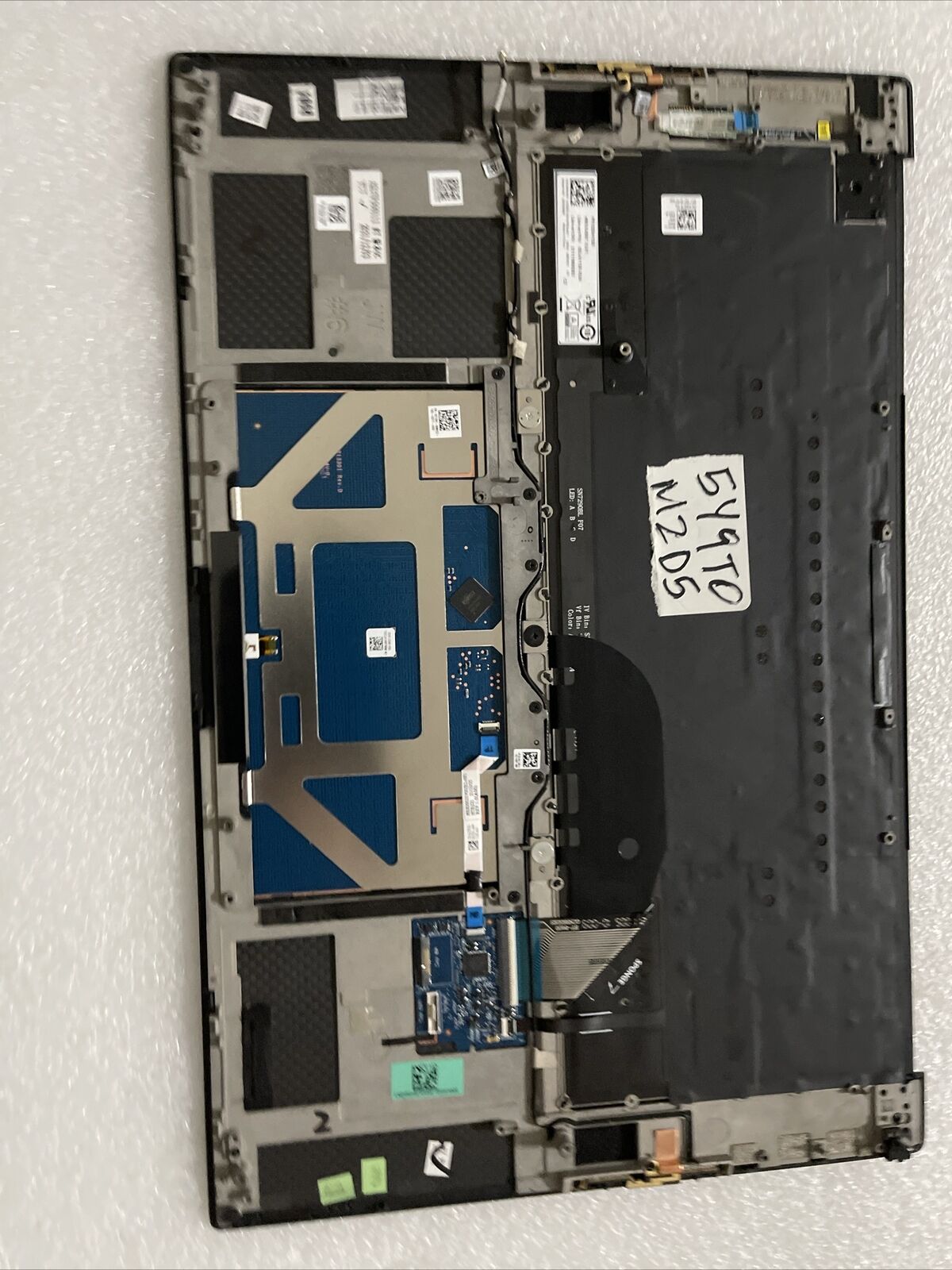Dell Precision 5550/5560/5570 Palmrest, Touchpad US Backlit Keyboard 5Y9T0 M2D5