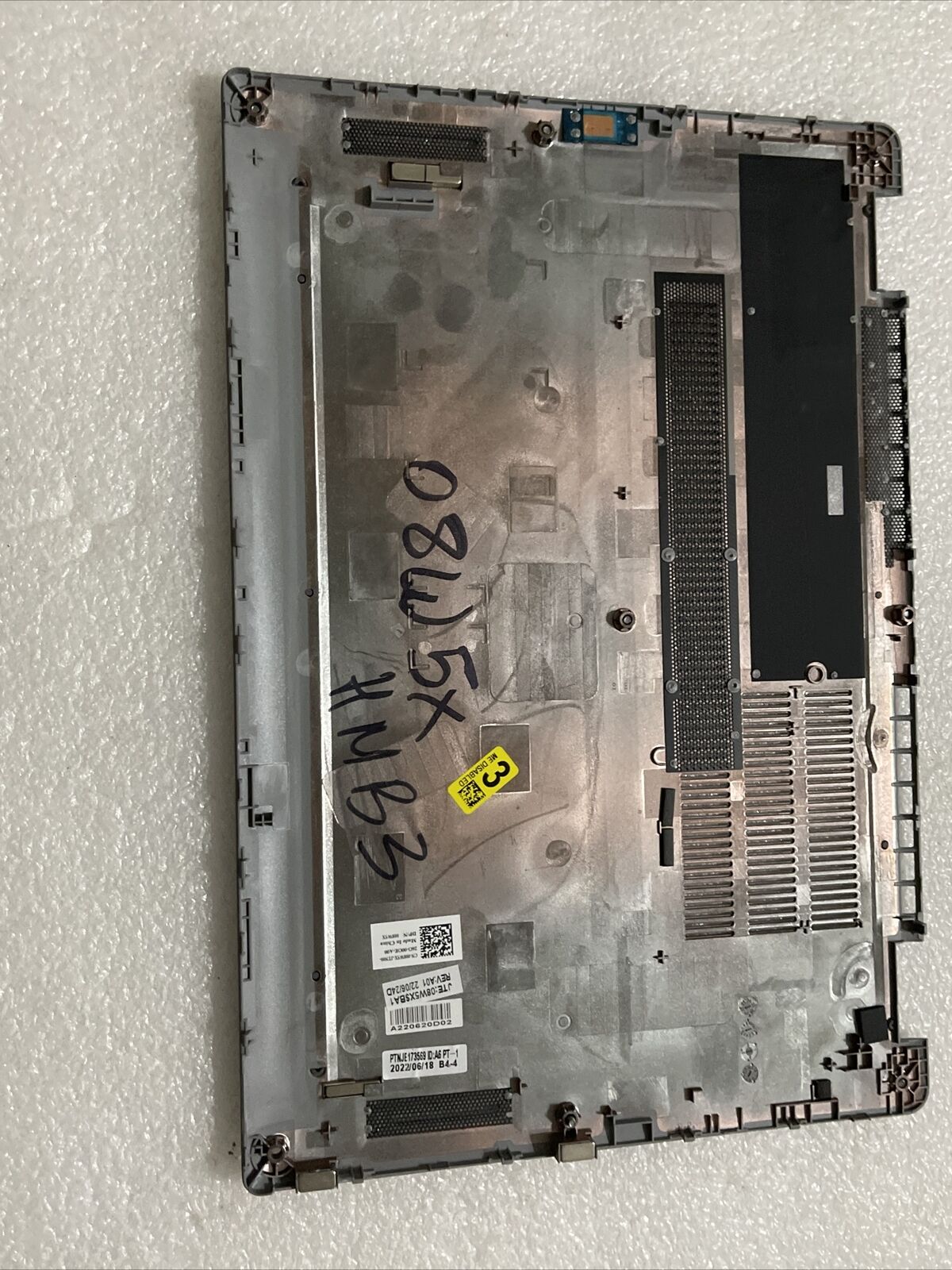 Dell Latitude 5330 E5330 2in1 Lower Bottom Base Case Cover 008W5X 08w5X HM B3