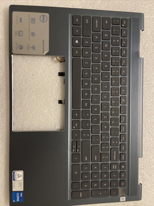 Dell Inspiron 16 Plus 7610 Laptop Palmrest US/EN Keyboard 0YRKJM H1 P7 Dented
