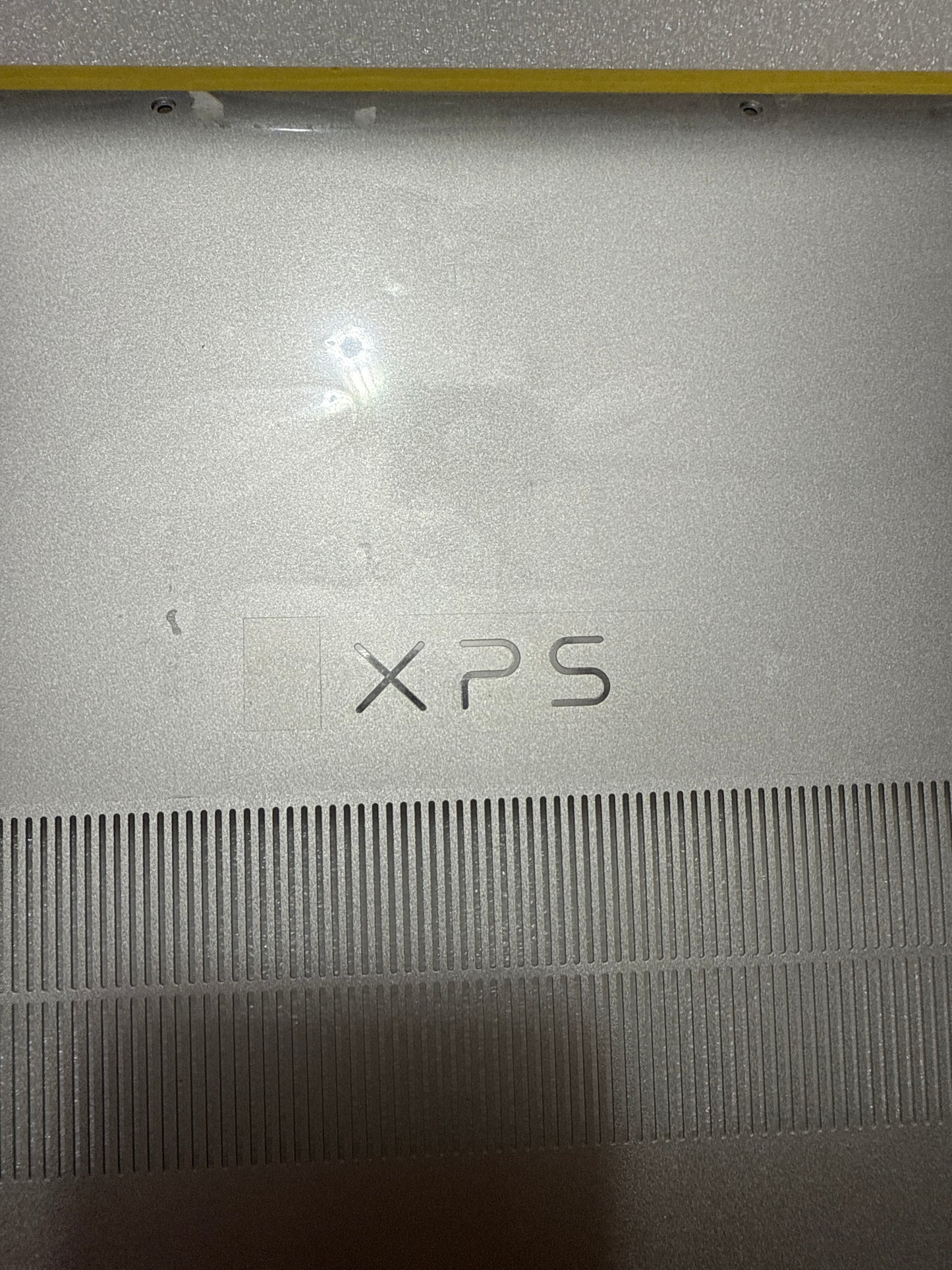 New Dell XPS 17 9720 Bottom Base Replacement Metal Cover Silver