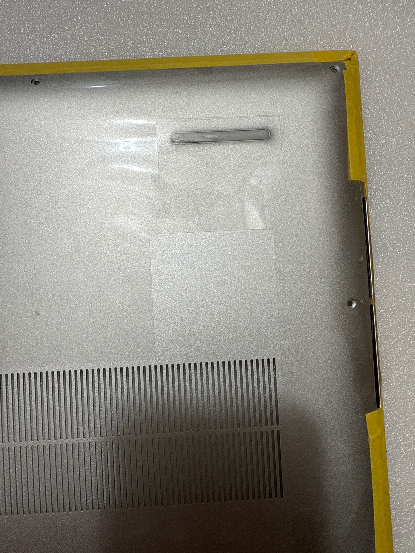 New Dell XPS 17 9720 Bottom Base Replacement Metal Cover Silver