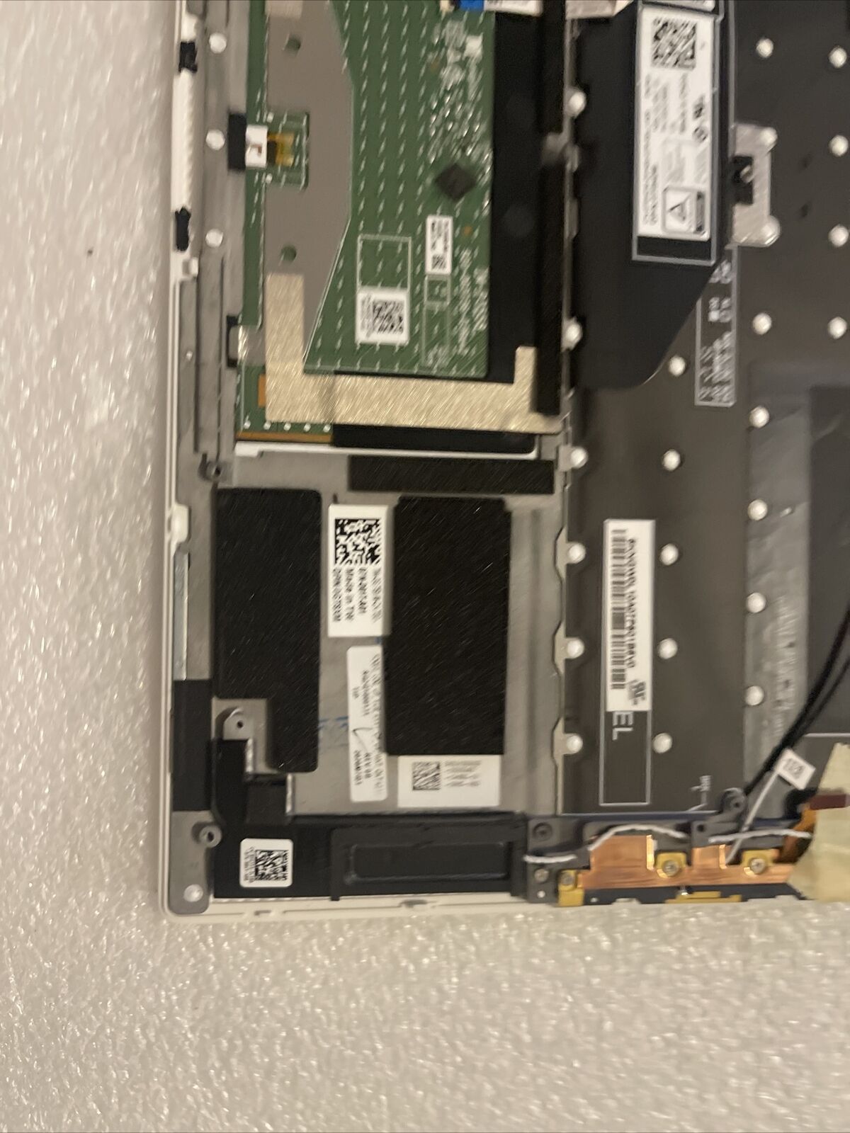 New Oem Dell XPS 9300 Palmrest US Keyboard Touchpad Speakers Extras GT8XM H1 B2