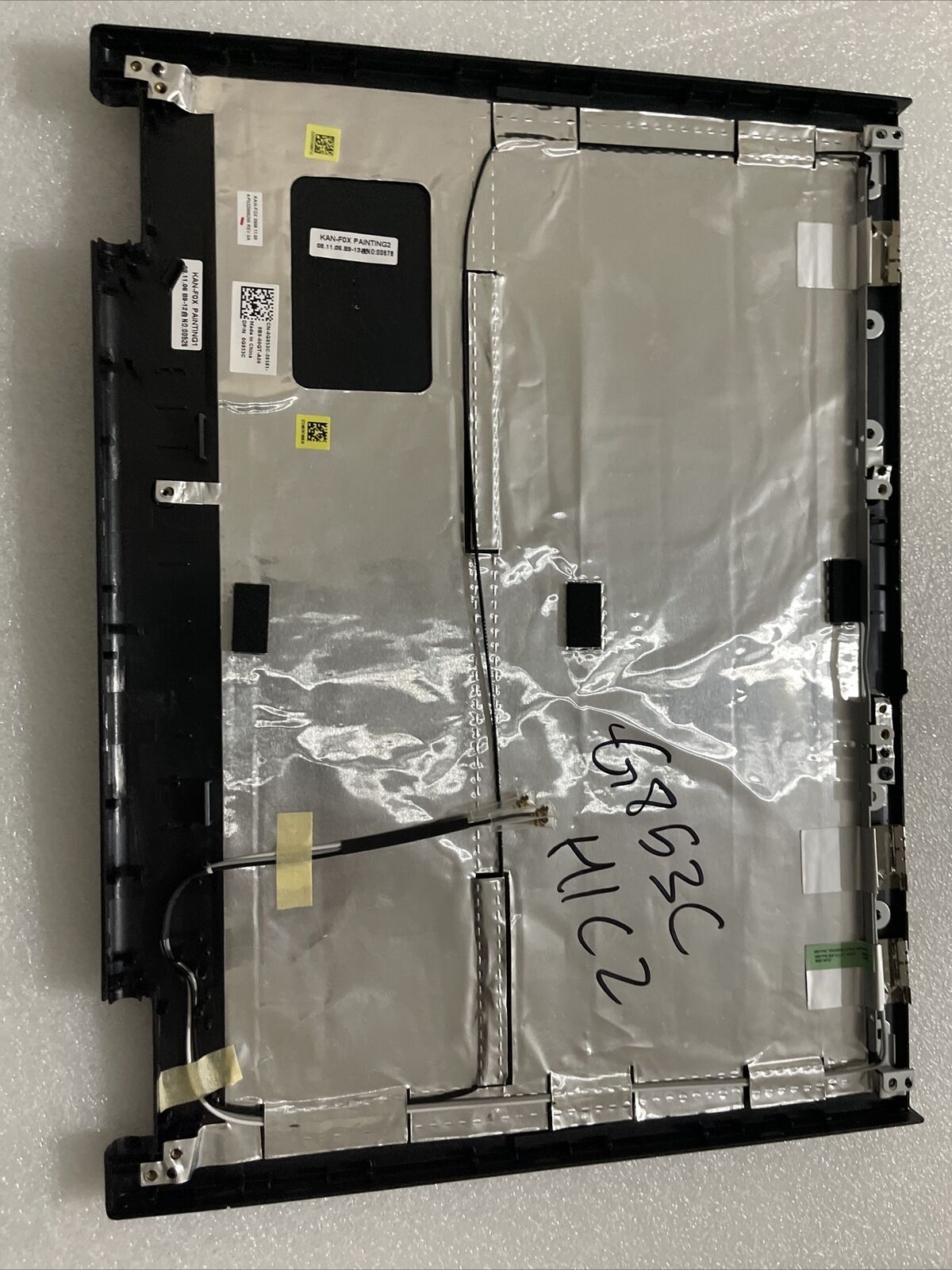 NEW GENUINE Dell Vostro 1310 Laptop Lcd  Top Panel Rear LID G853C 0G853C H1 C2