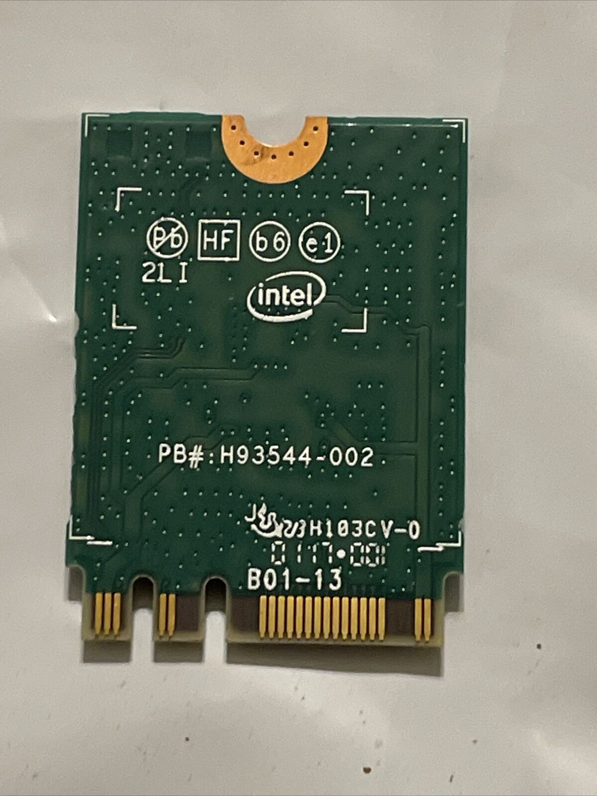 Lenovo ThinkPad X1 Carbon 5th Gen 14"  Wireless WiFi Card 8265NGW ata 01AX722