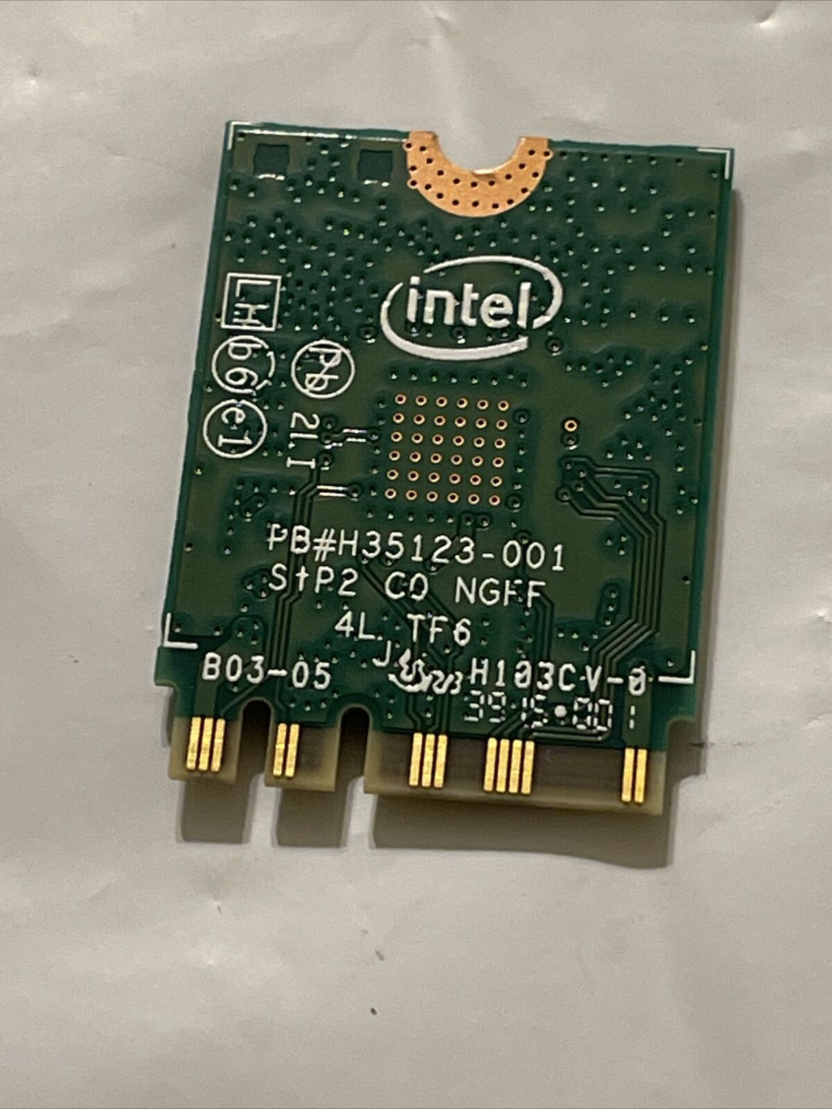 GENUINE Intel WIRELESS BLUETOOTH CARD L450 20DT-001DUS 0JT464 7265NGW