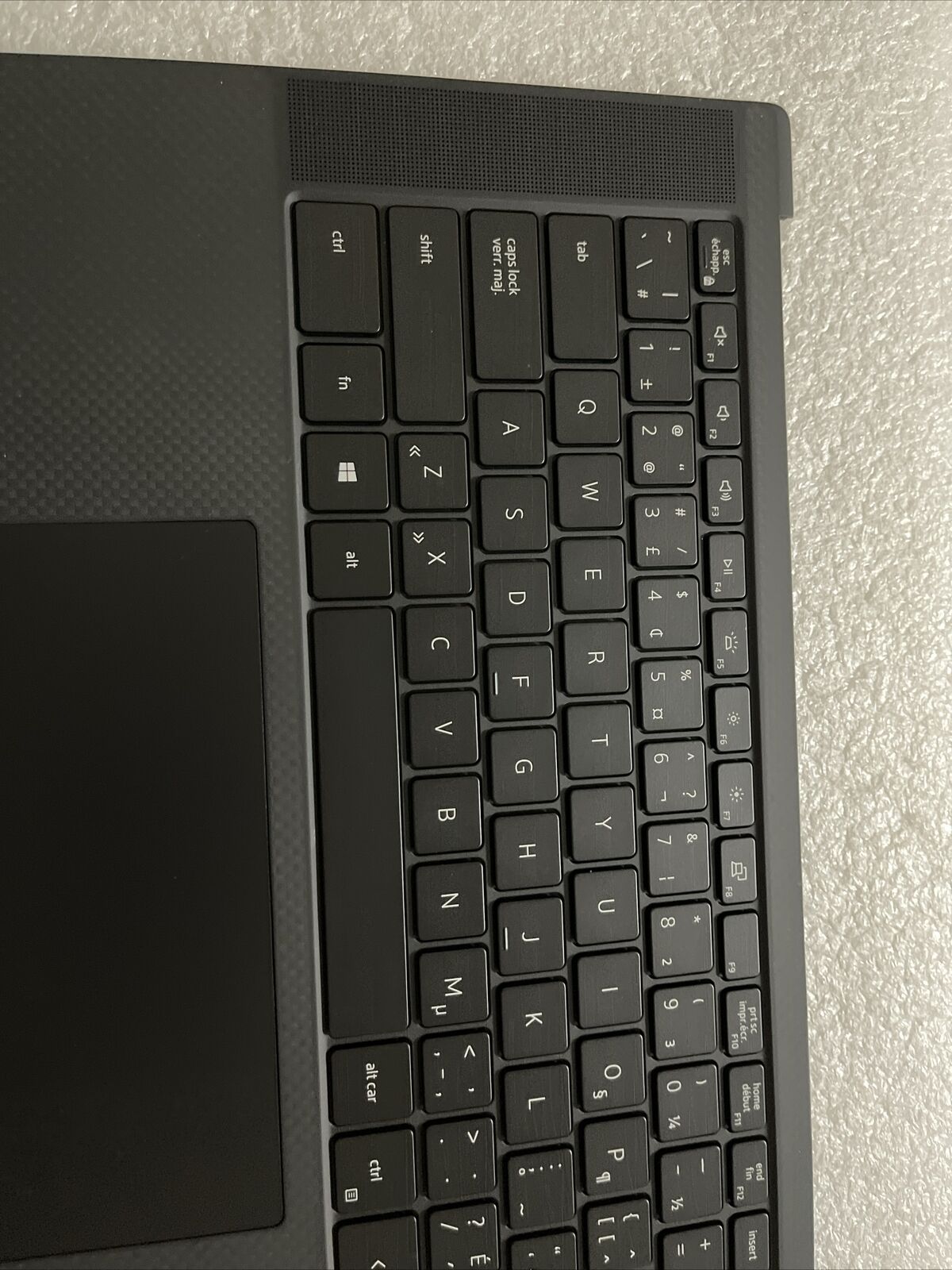 French Keyboard Genuine Dell XPS 15 9510 9520 Palmrest  0GN0D2 01RTF2 J6 T1