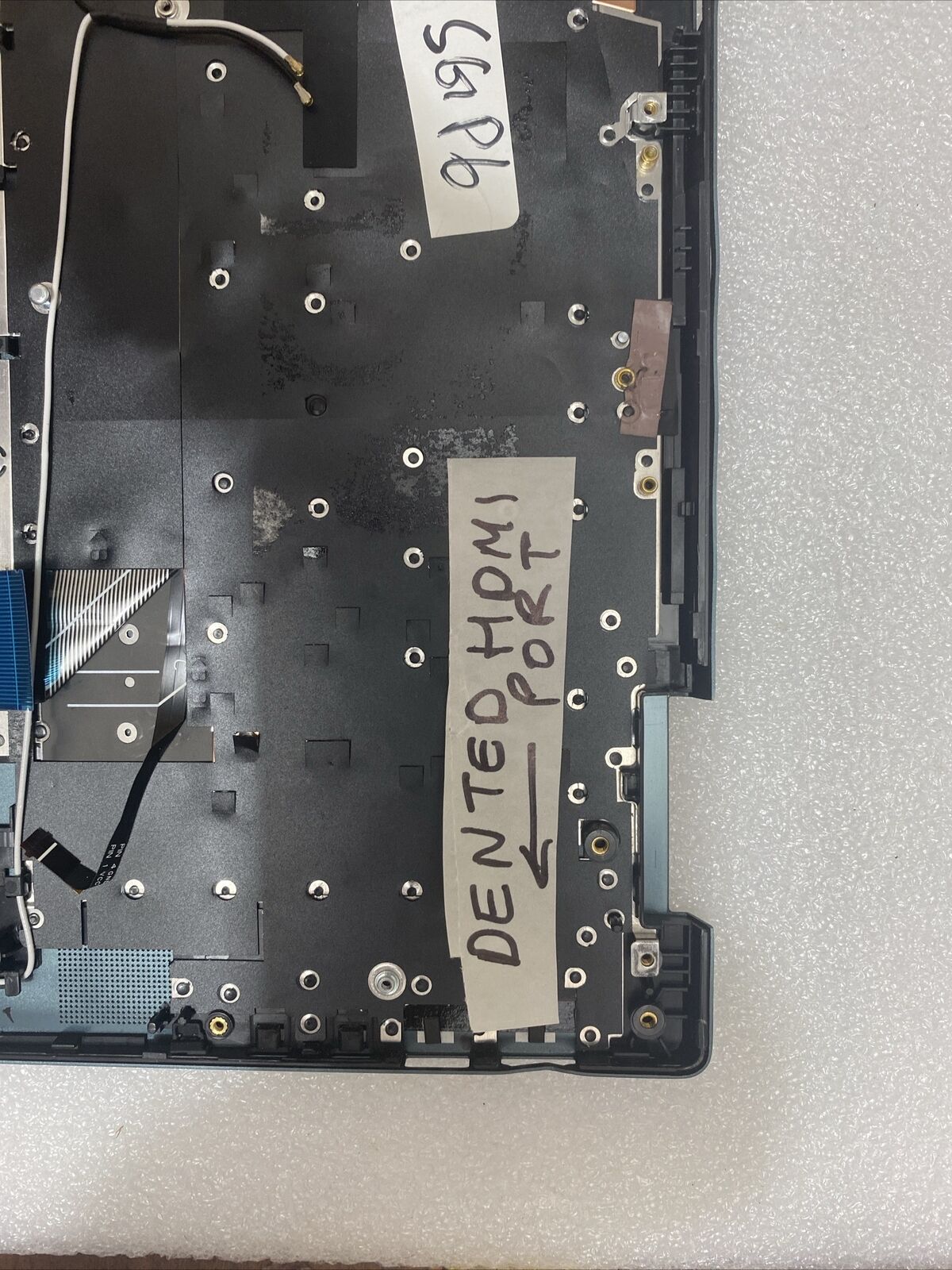 Dell Inspiron 16 7620 2-in-1 Palmrest  Keyboard Touchpad  0HH9P4 SG p6 Dented