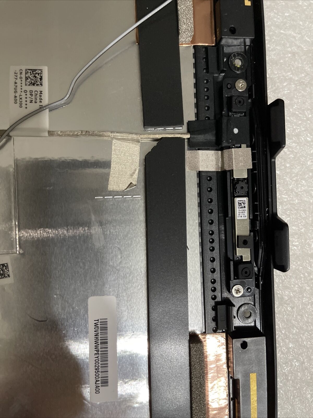 DELL LATITUDE 5430 RUGGED Laptop 14 LCD TOP Lid Camera Extra Hinges F7Y5Y H1B2C2