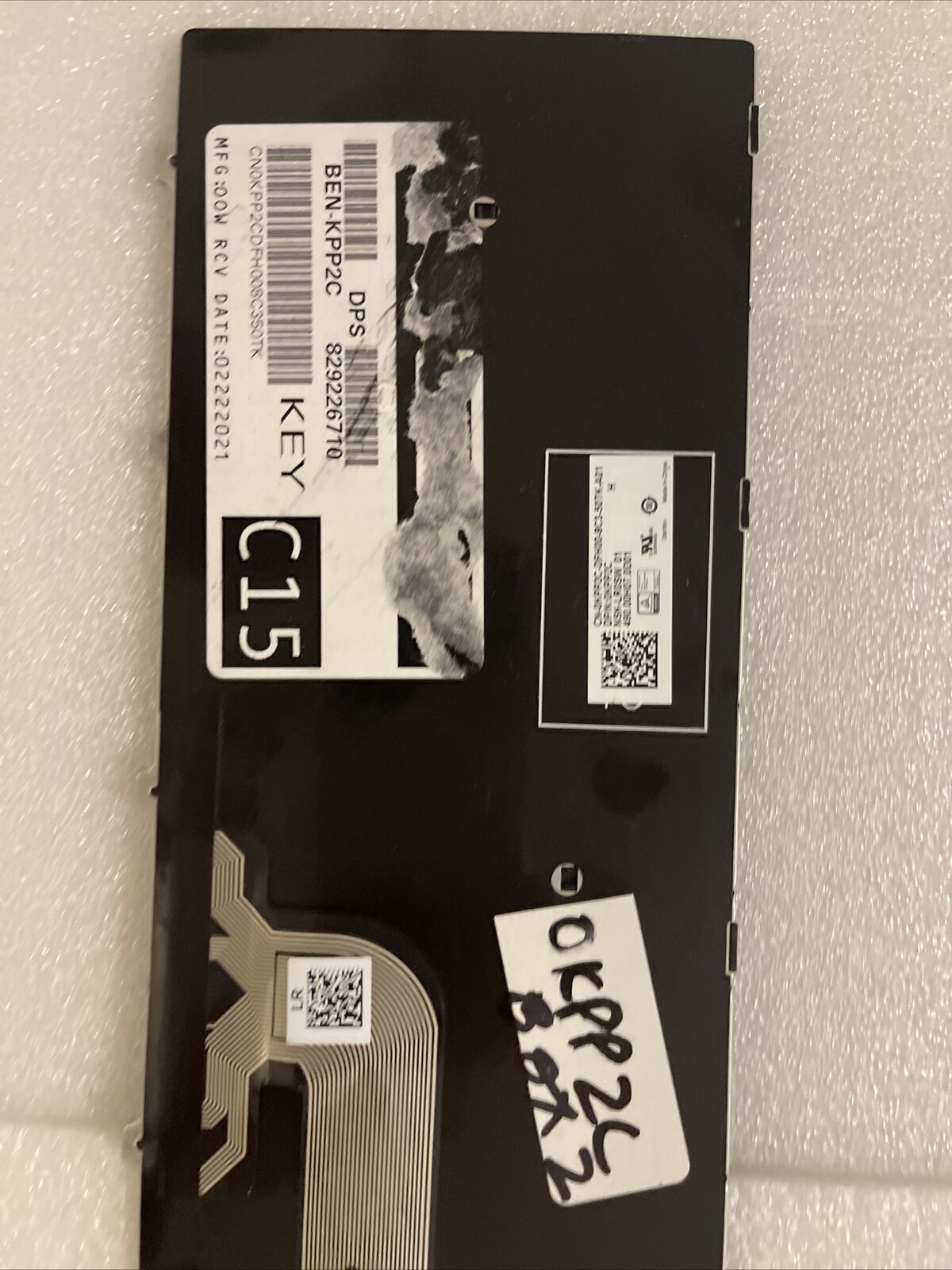 GENUINE Delm KEYBOARD 3541 3542 3543 3552 3553 3558 3559 NON-BACKLIT KPP2C B2