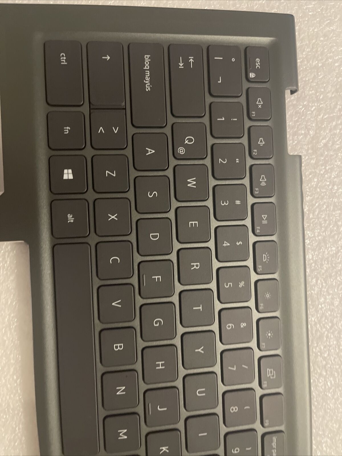 DELL INSPIRON 7415 LAPTOP PALMREST SPANISH BACKLIT KEYBOARD VJ2PX  H1 D5 Grade A
