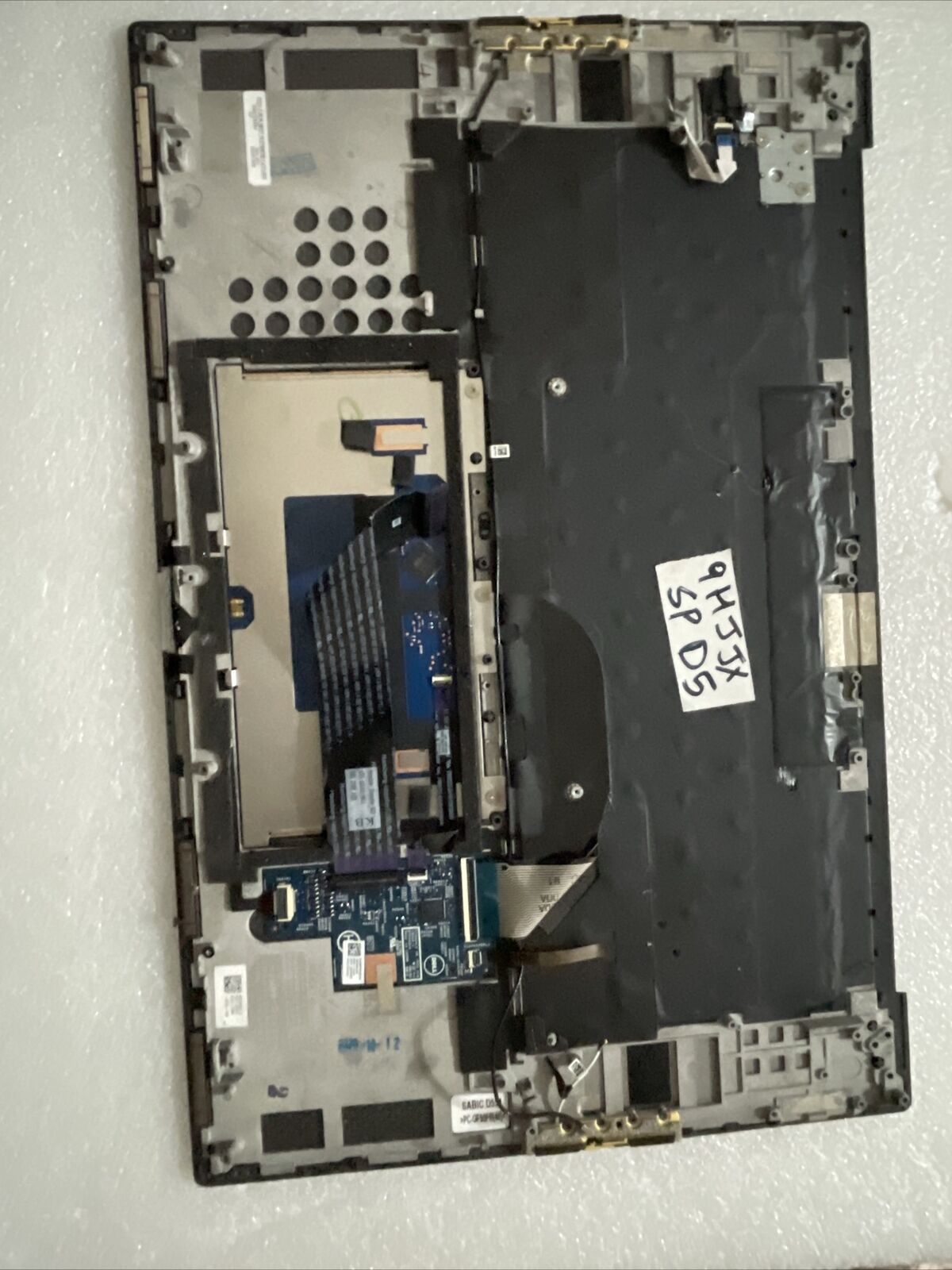 Dell XPS 17 9710  Laptop Palmrest US/EN Backlit Keyboard Speakers 9HJJX H2 D5