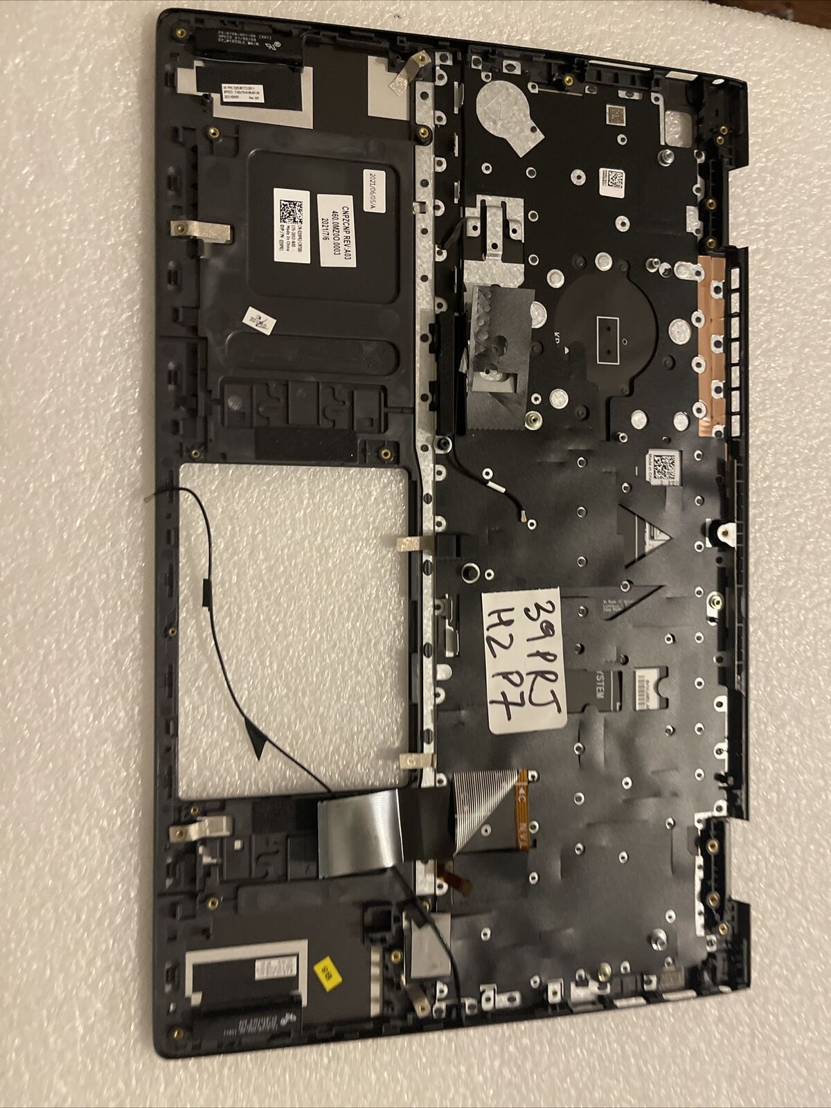 Oem Dell Inspiron 15 Pro 5510 5515 Palmrest Spanish Backlit Keyboard 39PRJ H2 P7
