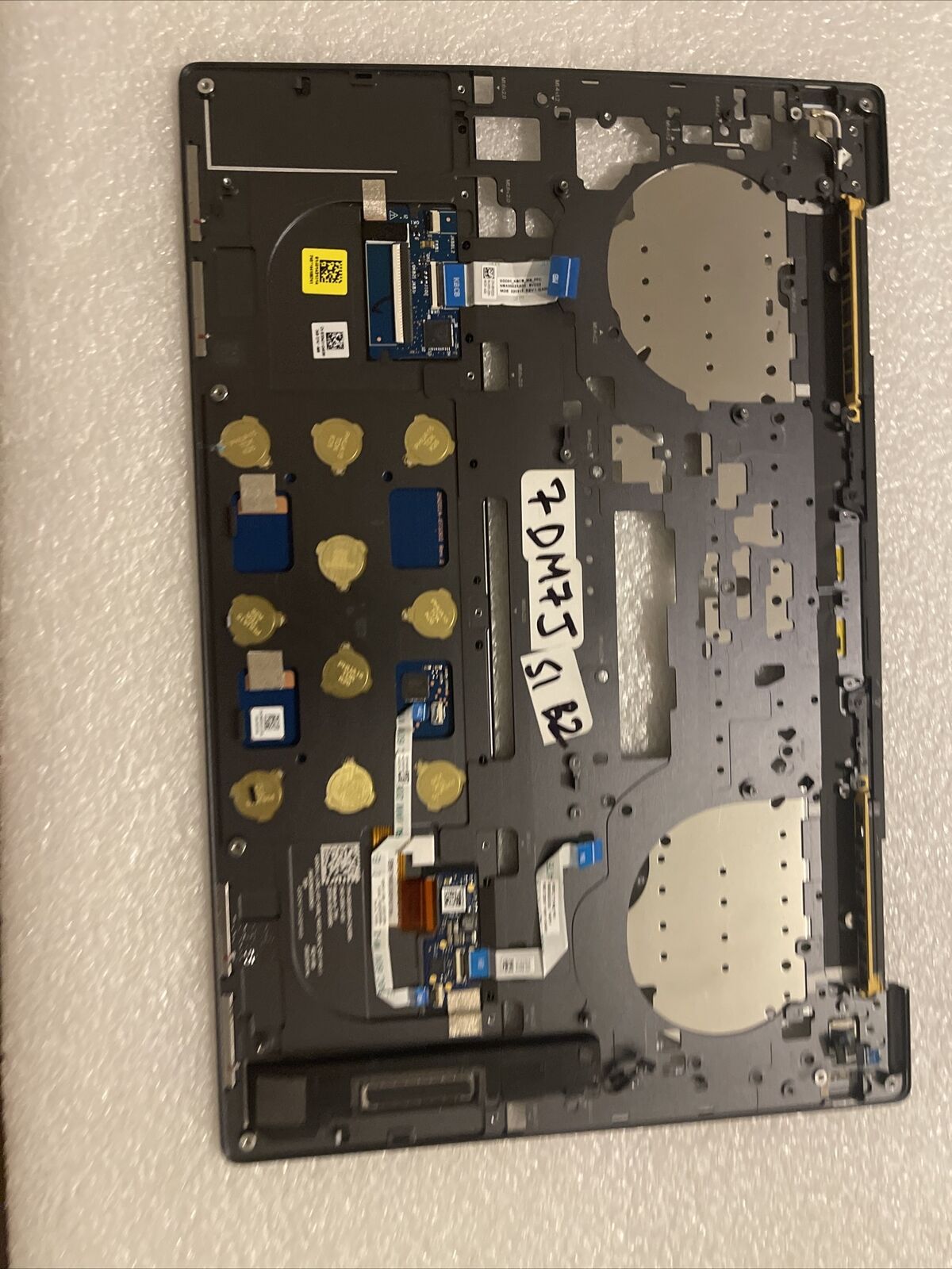 Genuine Dell XPS 9320 Palmrest Touchpad Assembly Speakers GV96R 7DM7J T8