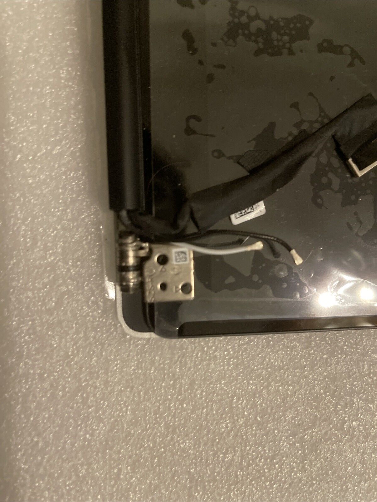 Dell XPS 9370 9380 FHD LCD Silver TOUCH Screen 291GW J5W3W LJJ2 Dented Corner