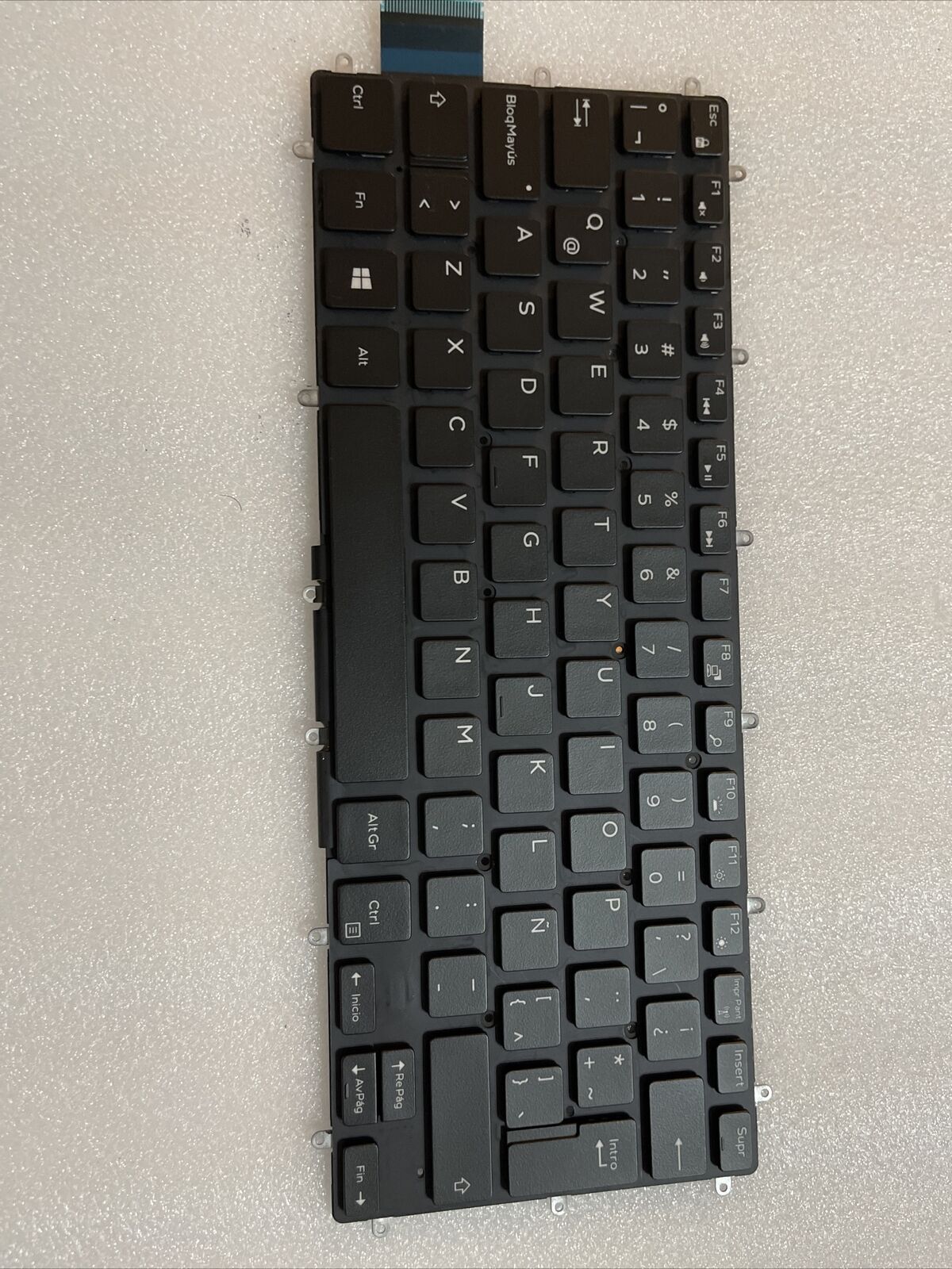 Dell Inspiron 13 5368 5378 5379 7368 7373 7375 7378 Spanish BCL Keyboard WDFMG