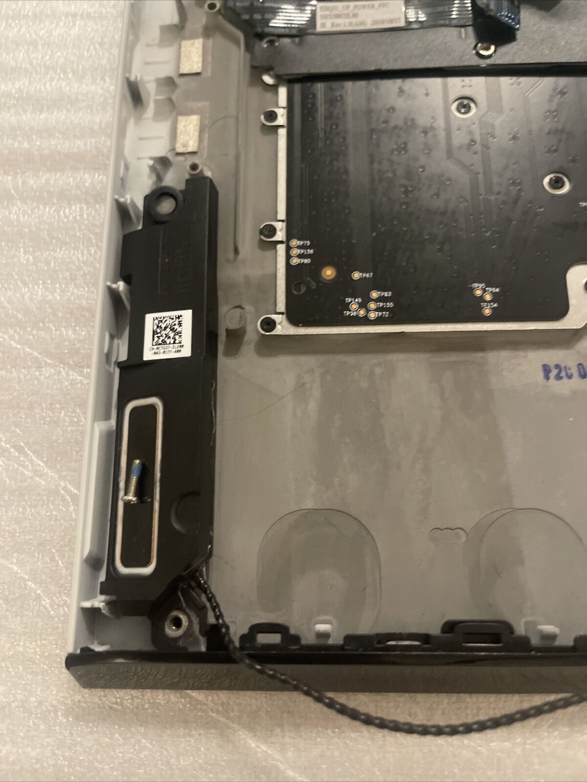 GENUINE DELL Alienware M15 R2 Palmrest US English Backlit Keyboard 0MVM8D H1 P5