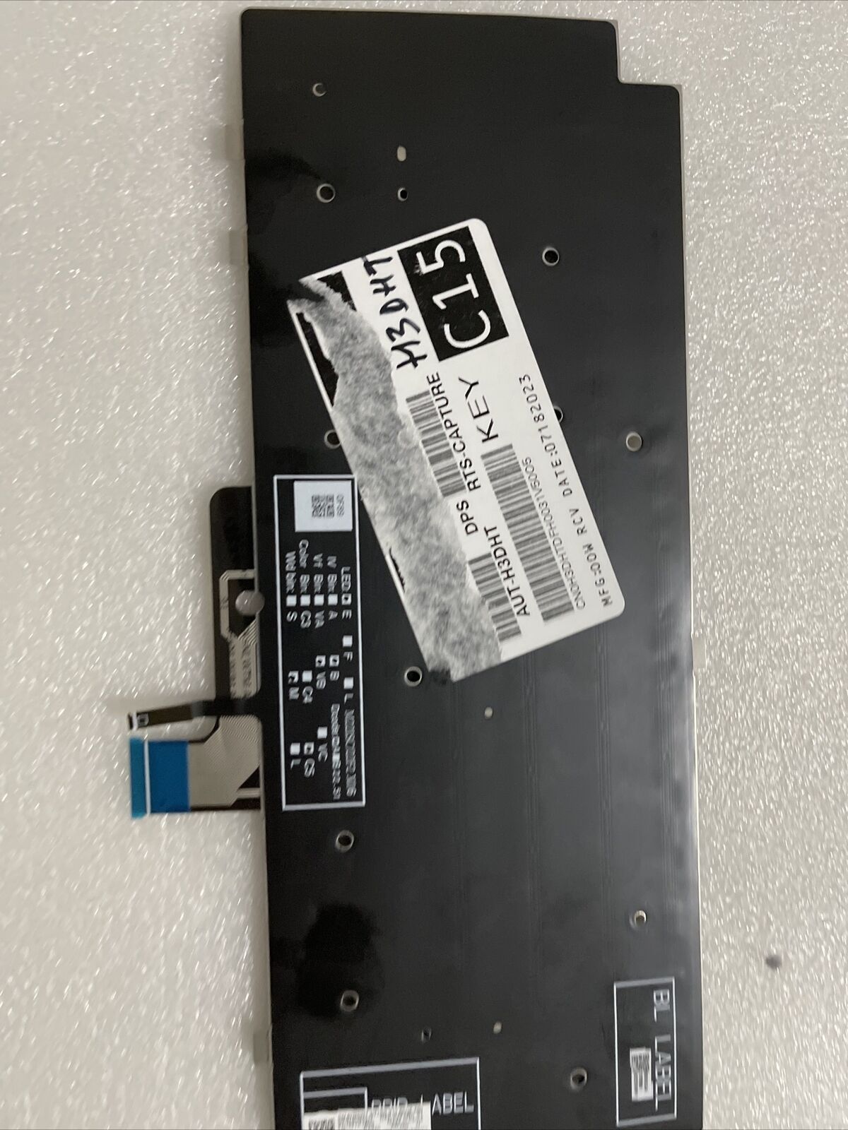 Genuine Dell Latitude  Keyboard Backlit US English H3DHT 0H3DHT B1 AT