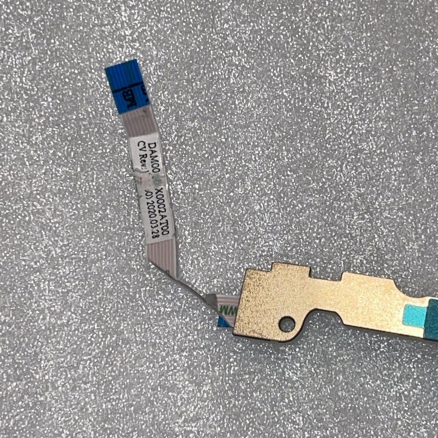 Genuine Dell XPS 15 9570 Fingerprint Power Button with Cable 0HF75 00HF75