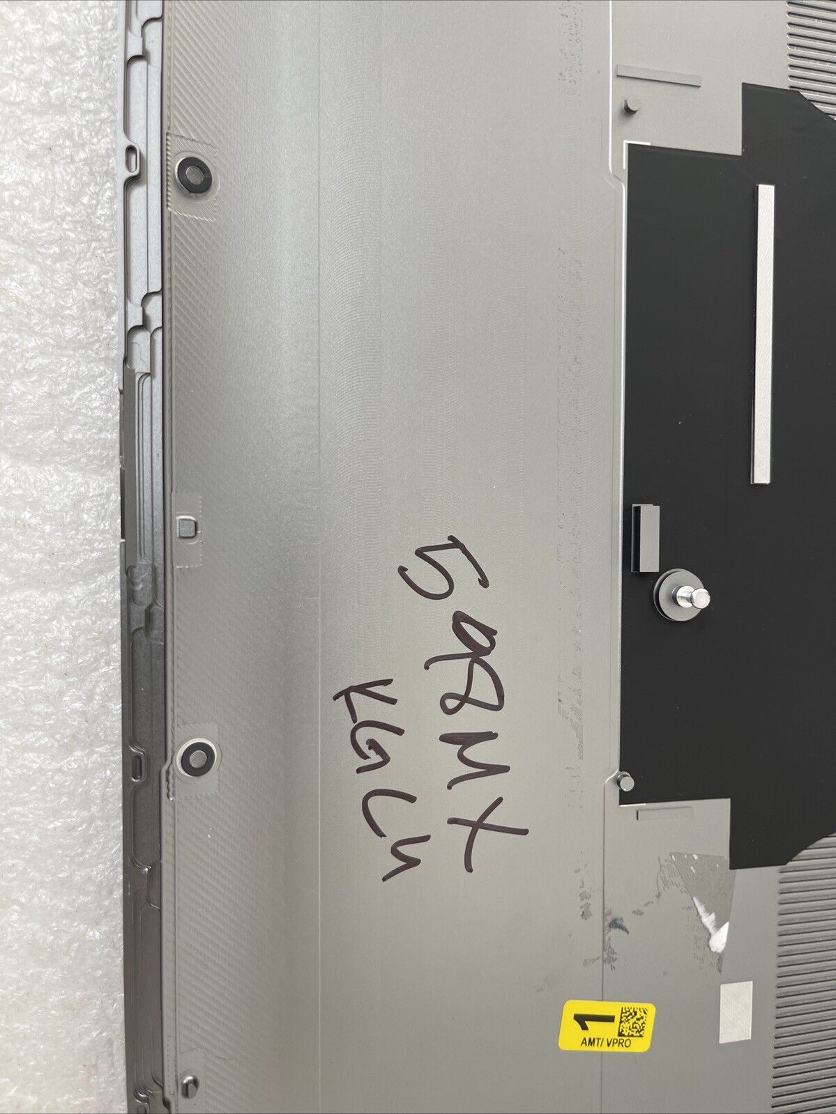 OEM Dell Precision 5750 Laptop Bottom Base Metal Cover Assembly Gray 598MX KG C4