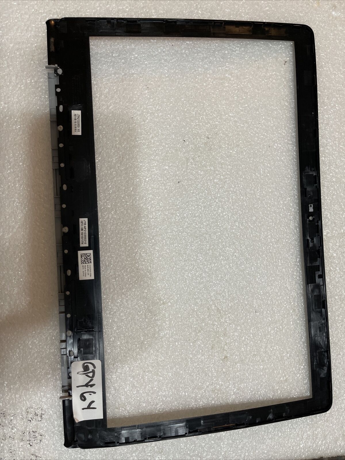 Genuine Dell Inspiron 15 5570 Laptop LCD Front Bezel Webcam Port GPY6Y 0GPY6Y N3