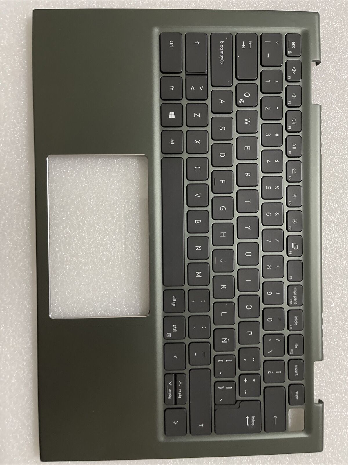 Genuine DELL INSPIRON 7415 PALMREST BACKLIT Spanish KEYBOARD D7TNC  VJ2PX K1 P9