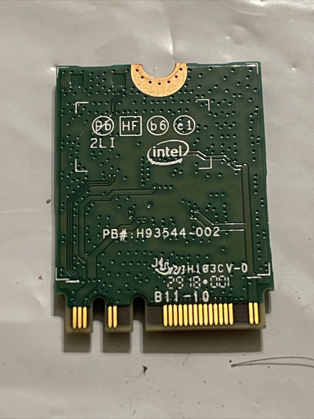 Lenovo ThinkPad X1 14" Carbon 6th Gen  Wireless WiFi Card 8265NGW ata 01AX702