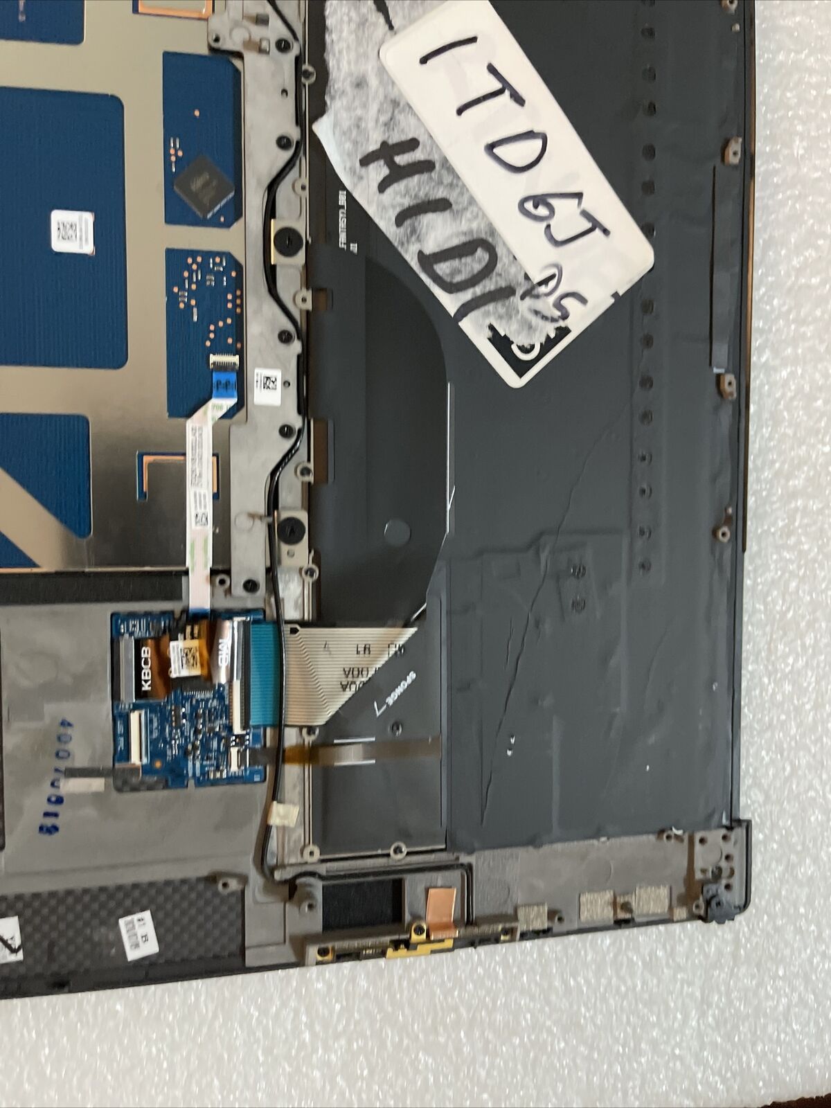 Oem Dell XPS 15 9510 Palmrest US English Keyboard Touchpad 1TD6J 01TD6J H1 D1 D5