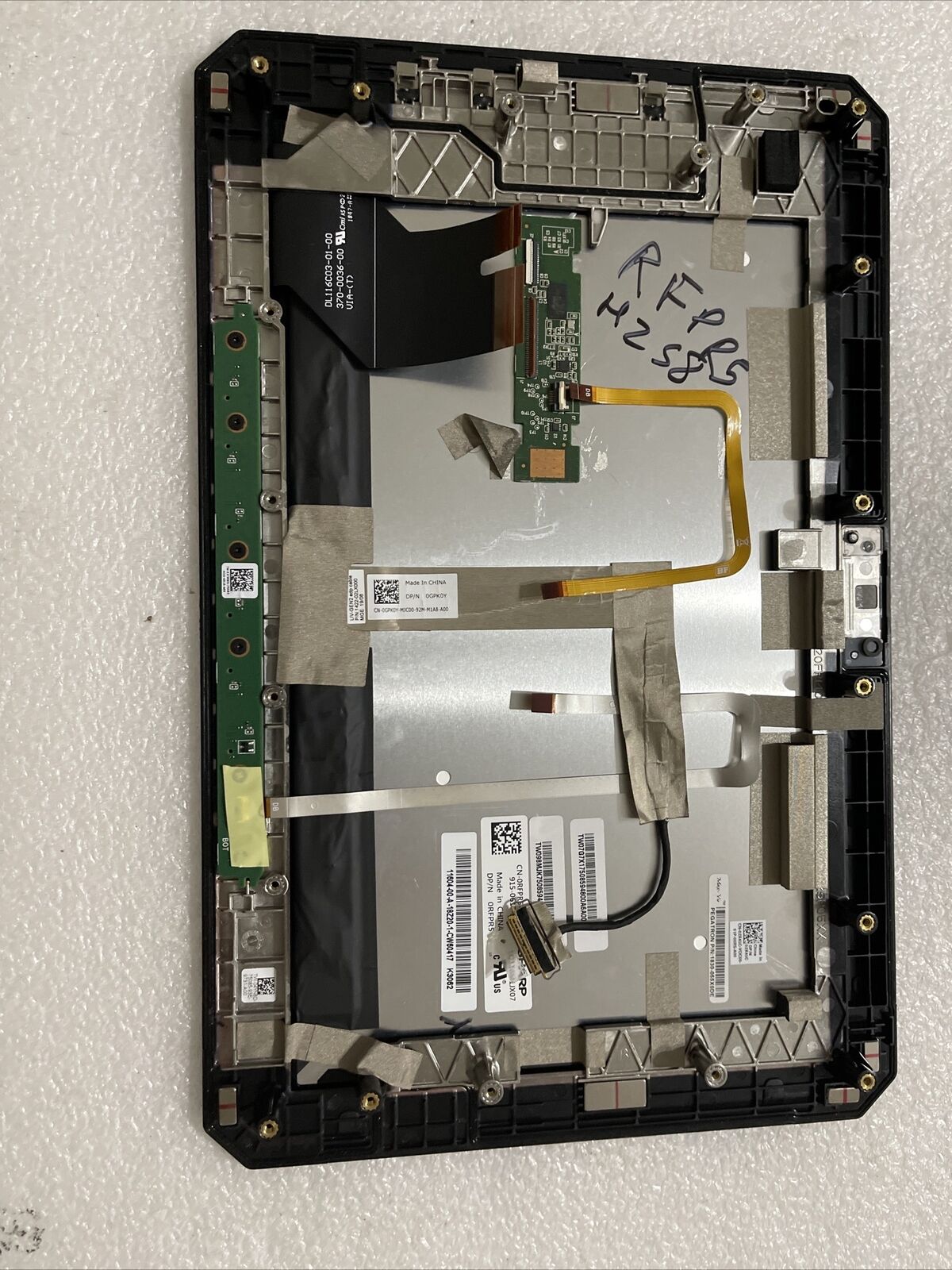 Dell Latitude 12 7212 Rugged Tablet 11.6" Matte LCD Screen 2X45C RFPR5 H1S8