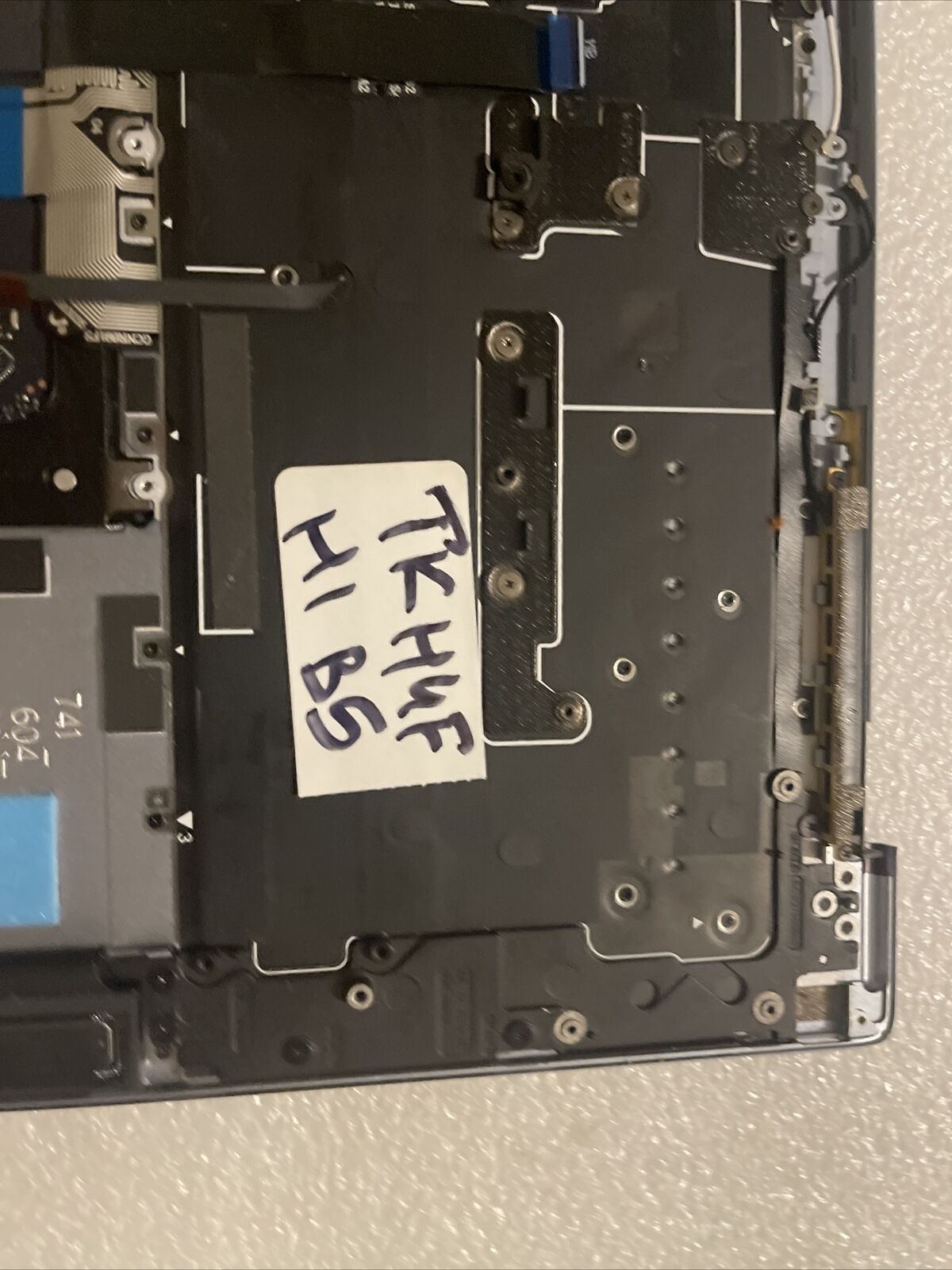 Dell XPS 13 9315 Palmrest US BCL KB Touchpad 1RTVF TKH4F H1 B5 Grade B Read
