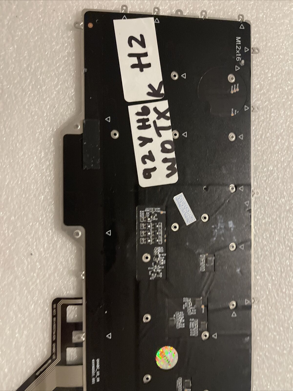 DELL ALIENWARE M17 R2 Series BACKLIT US ENG LAPTOP KEYBOARD 92YH6 092YH6 H2 K
