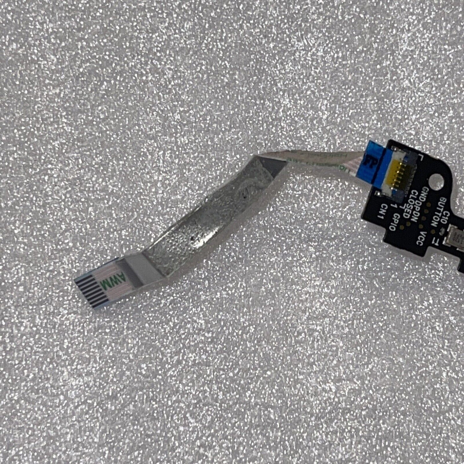 Genuine Dell XPS 15 9575 Fingerprint Power Button W Cable 0HF75 00HF75