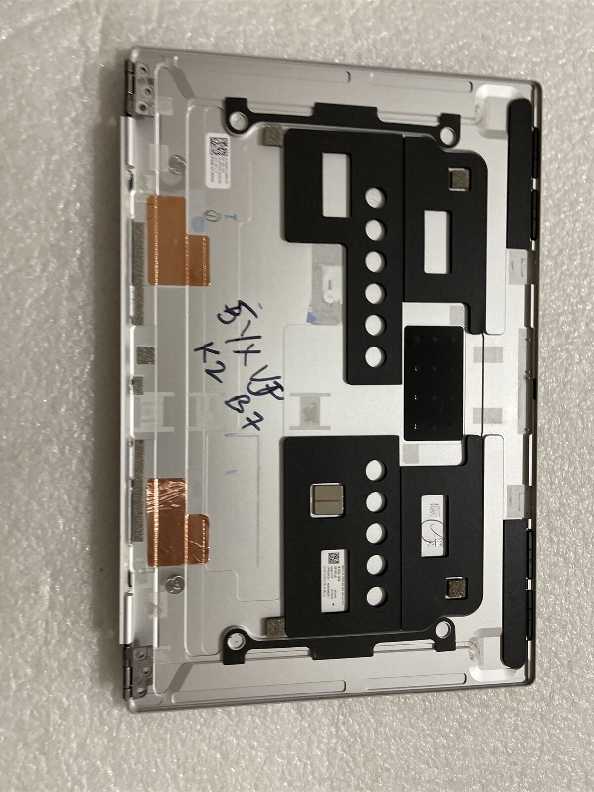 Dell XPS Plus 9320 OLED LCD Back Cover Hinges  Platinum  29WPH 5YXVJ K2 B7