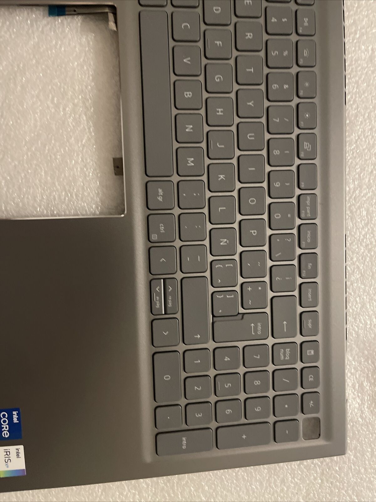 Dell Inspiron 15Pro 5510 5515 Palmrest Spanish Backlit Keyboard 6P0TG P4 Grade A