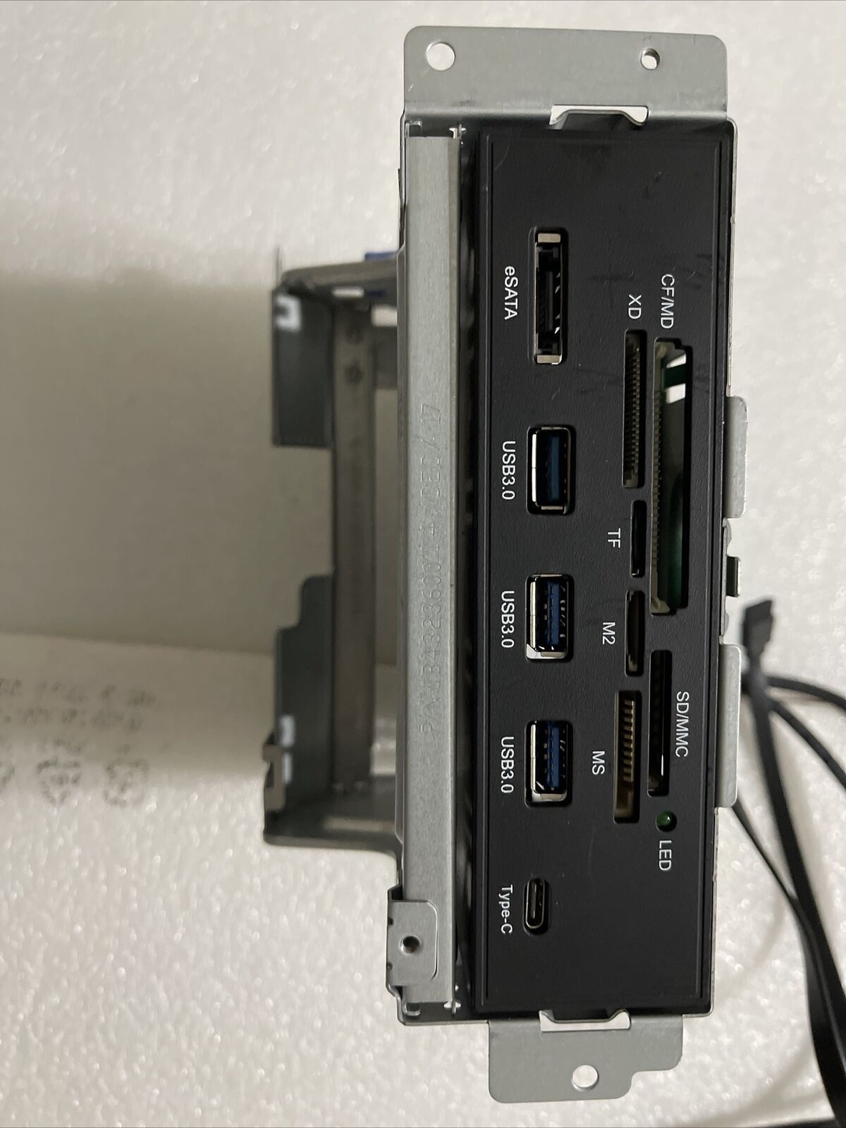 Genuin Dell Front Panel 5.25" Esata USB 3.0 CF  +MS / XD Bracket Bracket QN98 K5