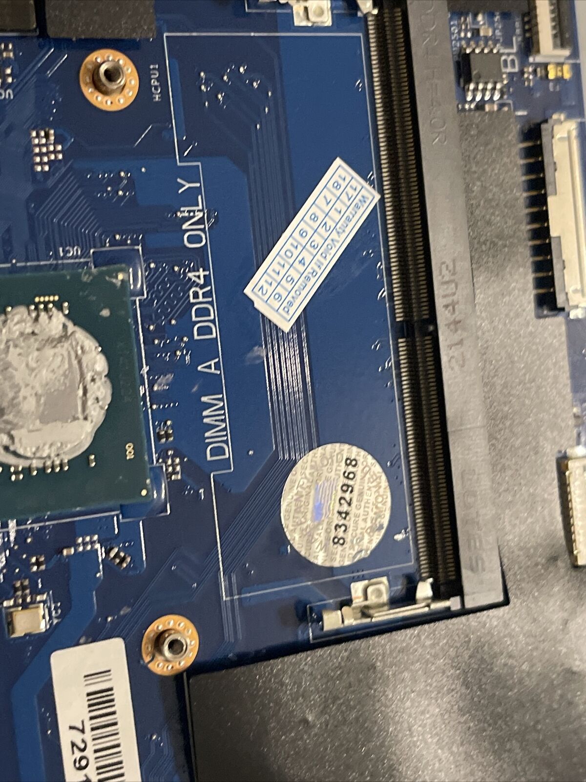 Dell Inspiron 3510 Celeron Motherboard N4020 15.6" 15 1.1 GHz 4GB RAM NCXC4 H1B5