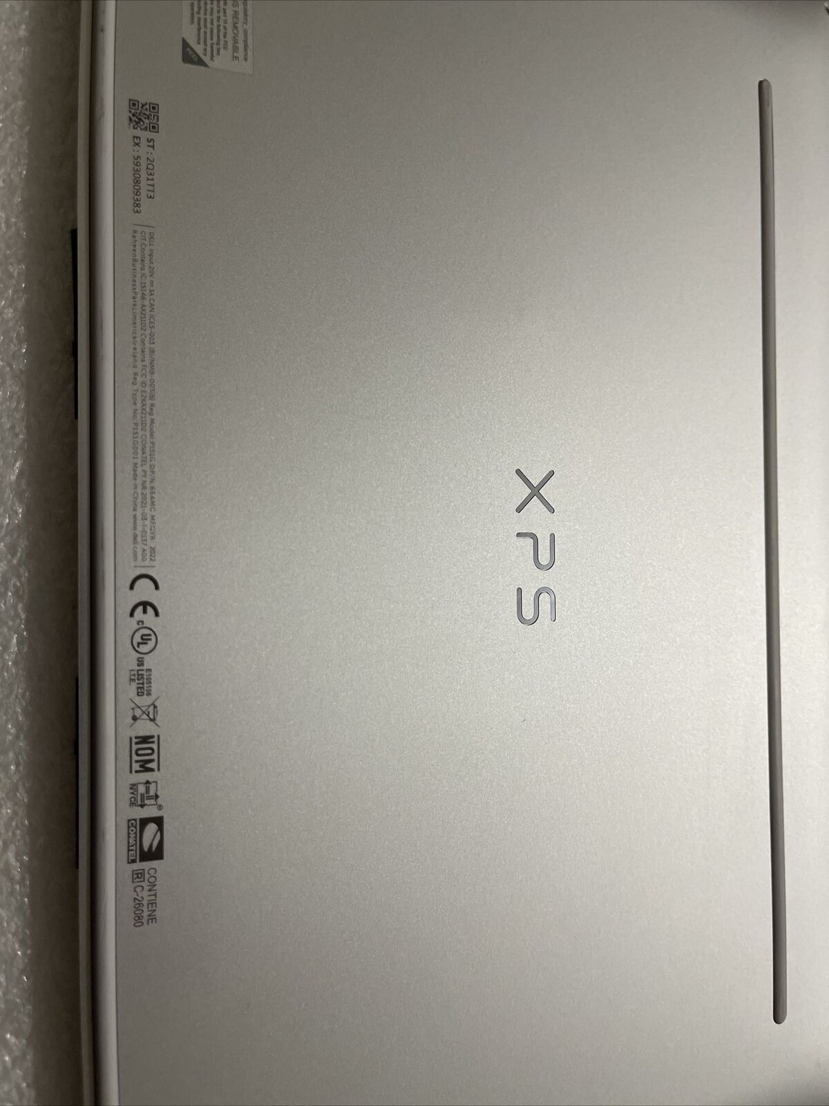 Dell XPS 13 Plus 9320 Bottom Case Low Base Cover Silver 0FJT52 FJT52 H1 B3