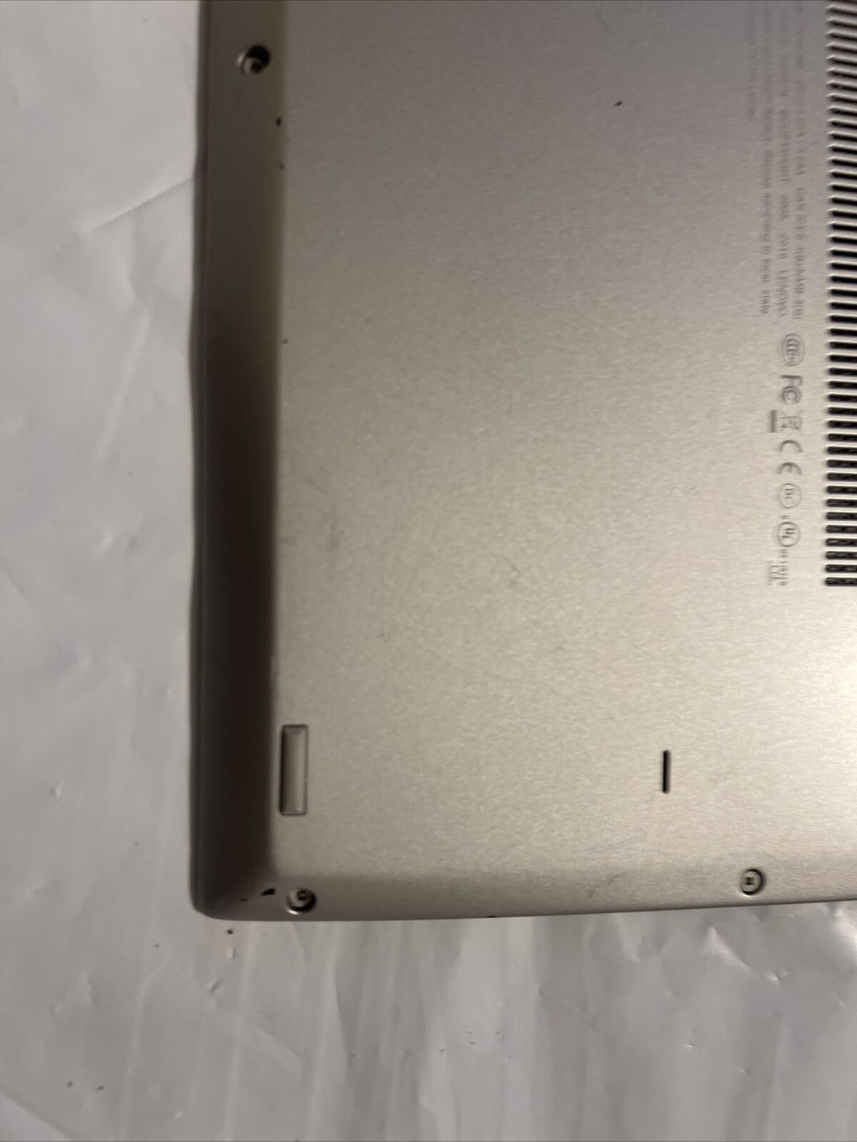 Genuine Lenovo Thinkpad X380 YOGA Bottom Base Cover 02DA143 Silver ata D2