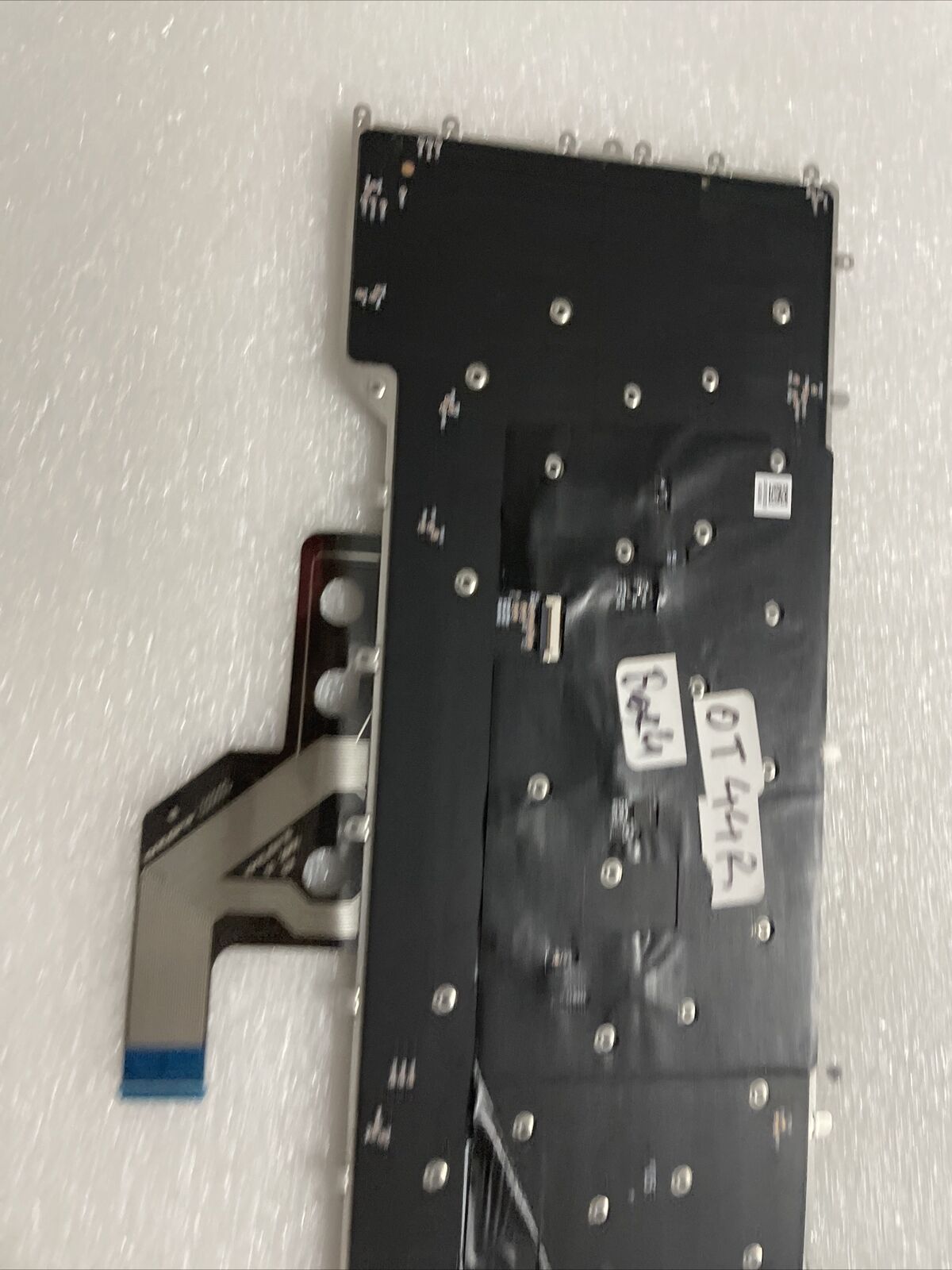 Genuine Dell Alienware M15 R2 Lunar Light RGB Laptop Keyboard Y79F6 00T44R N1 B4