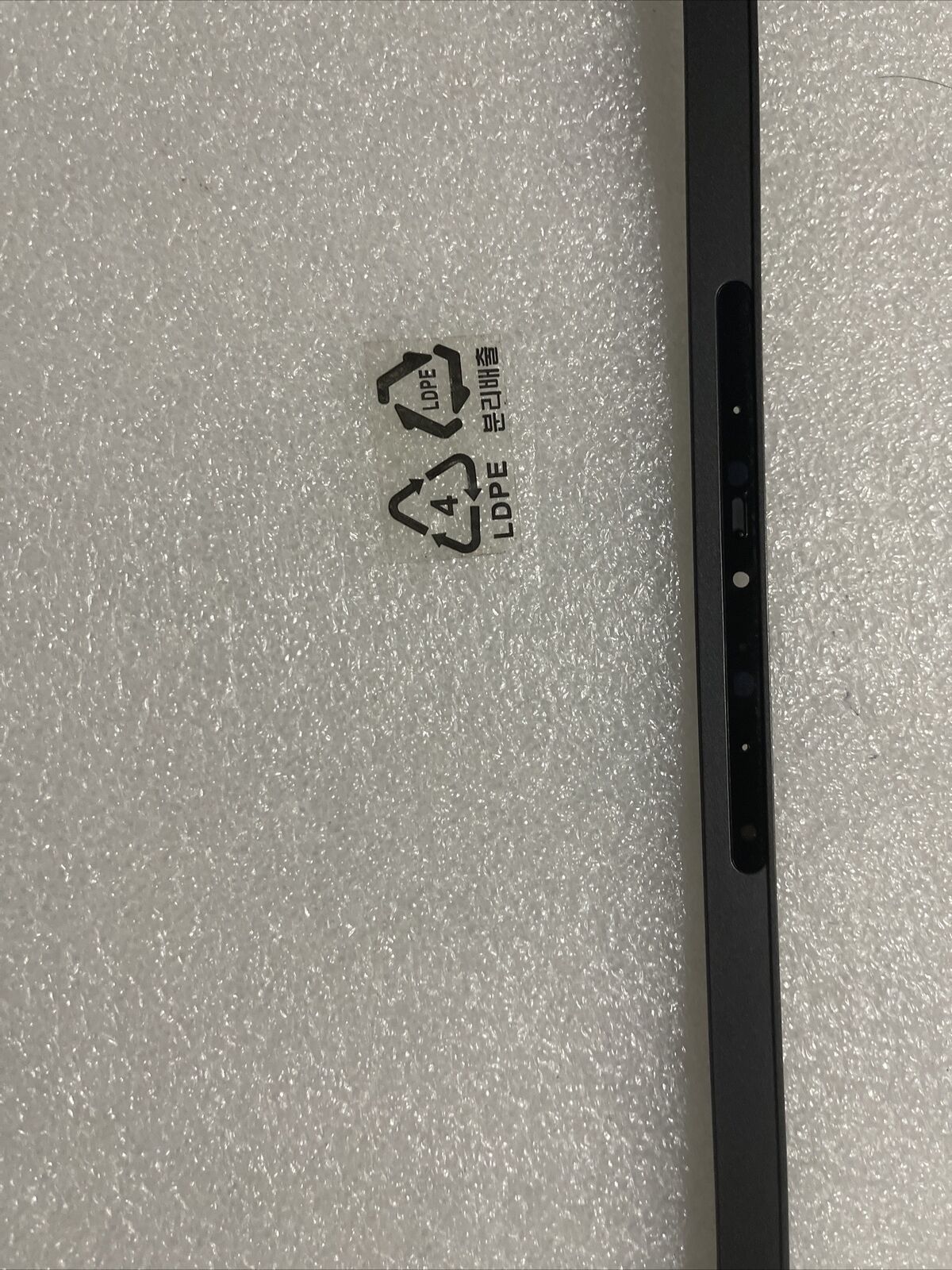 Genuine Dell Latitude 7300 13.3" Front Trim LCD Bezel 3mm IR Cam 3W85K 03W85K N3