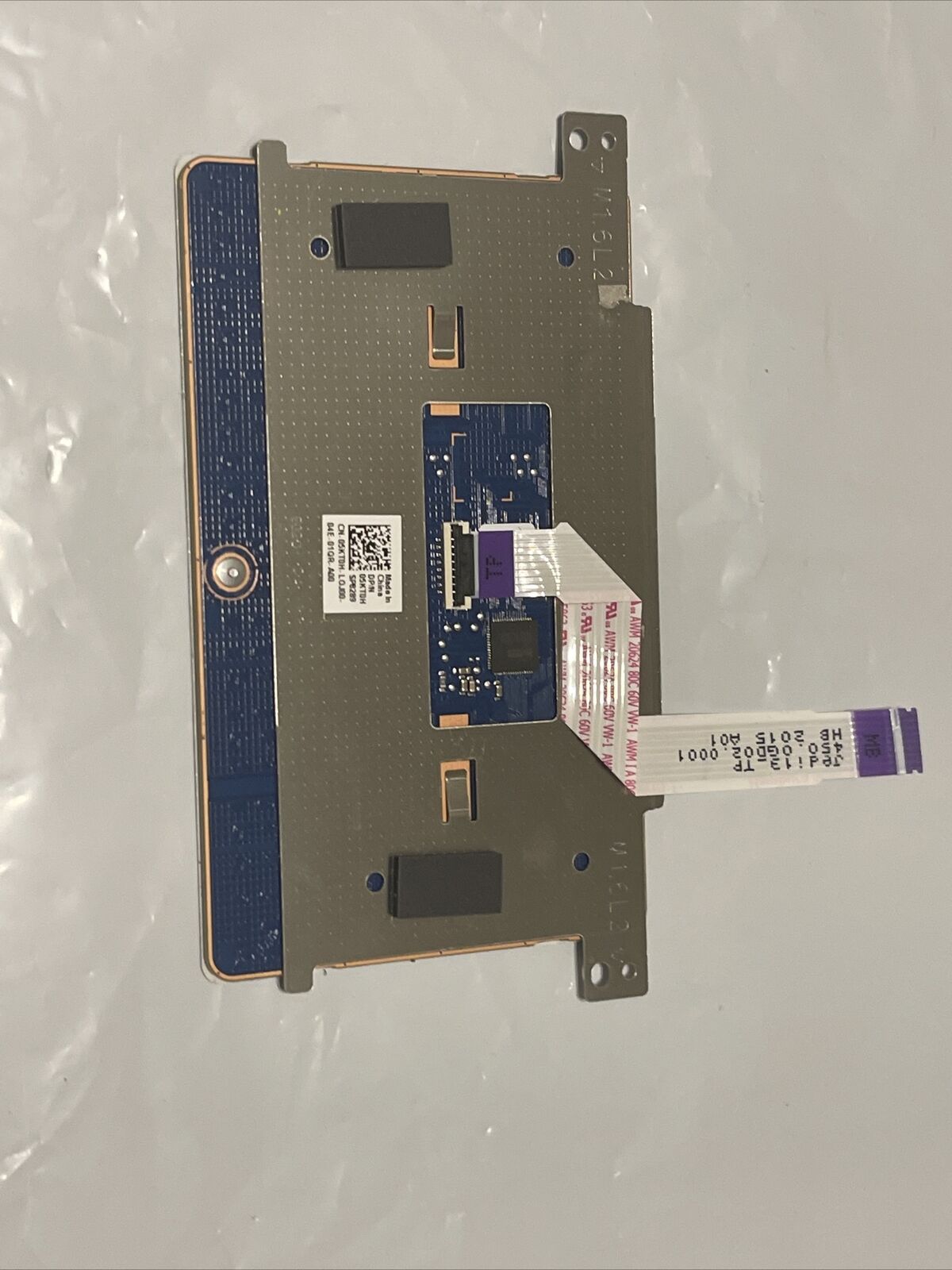 Genuine Dell Inspiron 13 7390 LCD Touchpad Sensor Board Cable  Silver 5KT0H B2
