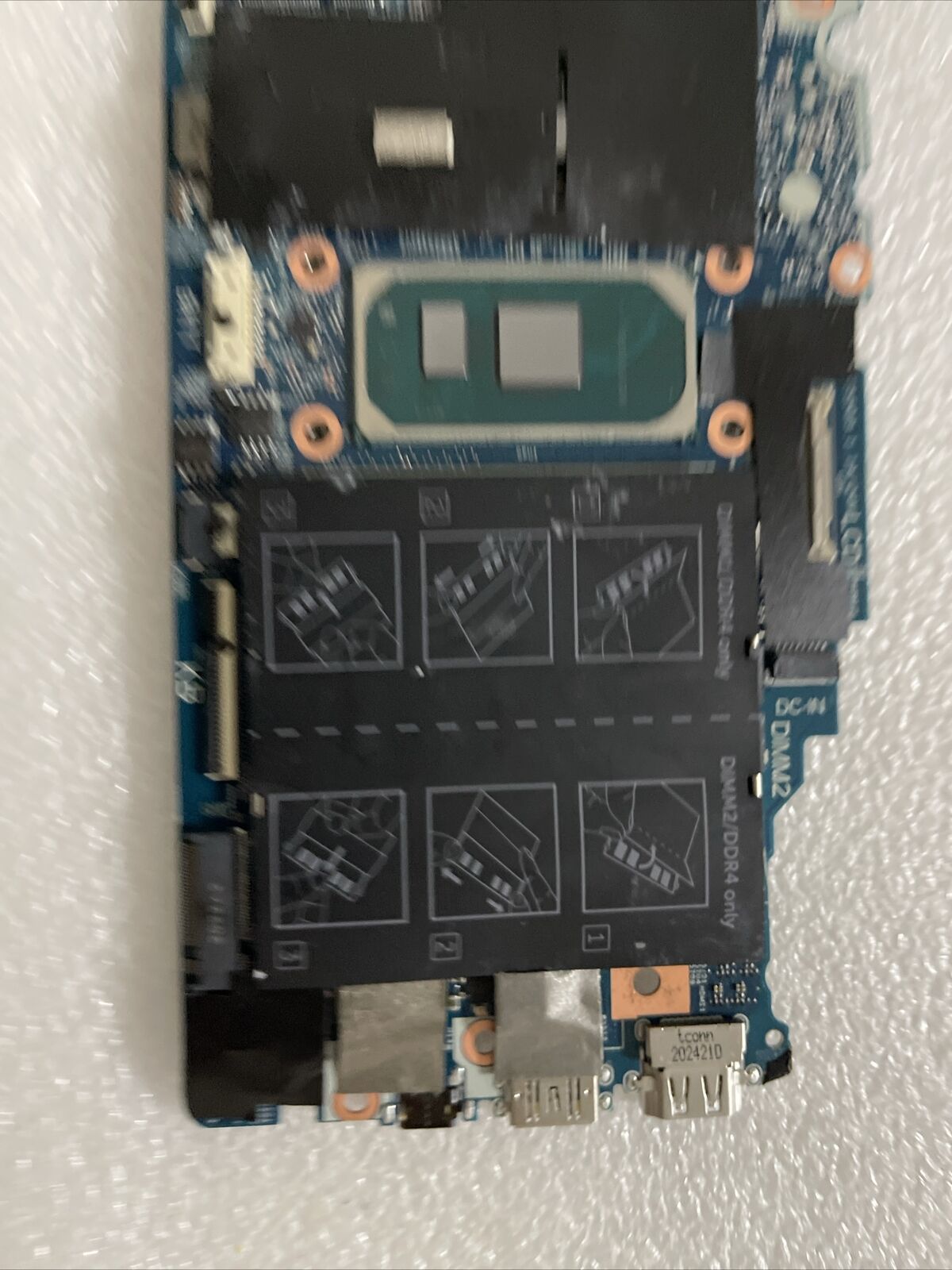 Dell TG76R Inspiron 5501 Motherboard Core i5-1035G1 1.0GHz 8GB 0HD TG76R B6