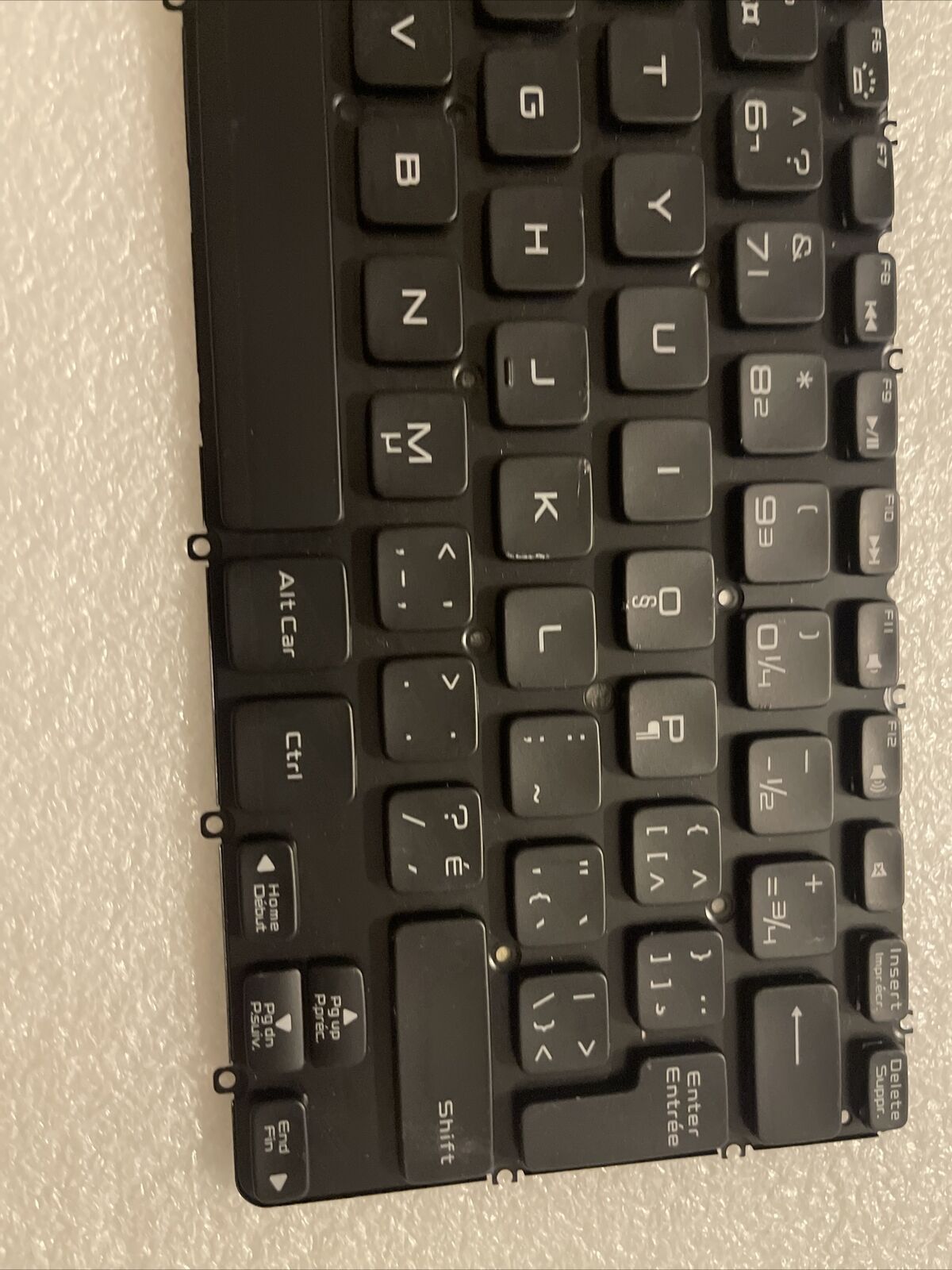 Dell XPS 13 L321X L322X 12 9Q23 9Q33 Canadian French backlit keyboard RY39P B1