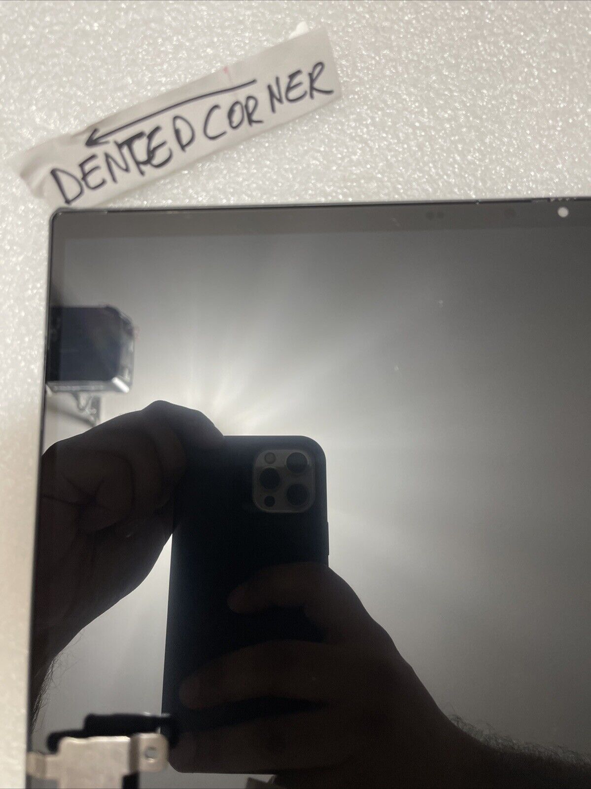 DELL INSPIRON 7300 7306 13.3 UHD WVA LCD MJMHF DSJ1 Dented Corner Read
