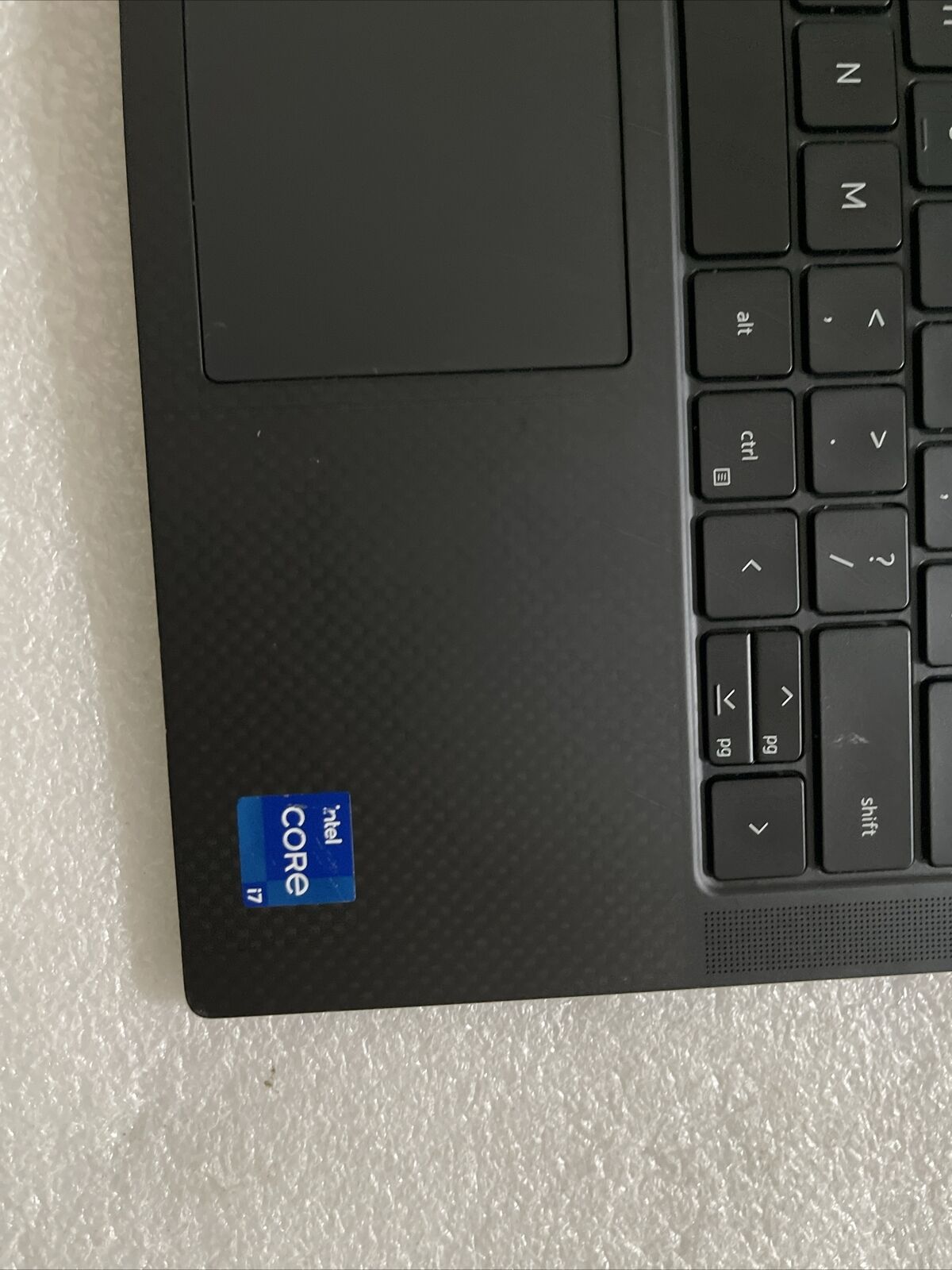 Dell Precision 14 5470 M5470 Palmrest Touchpad US English Keyboard 345KV SN b5
