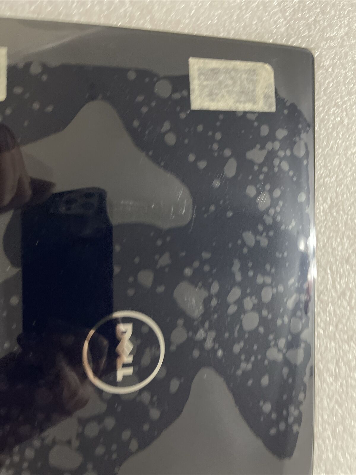 New Dell OEM Inspiron 1318 LCD Back Cover Lid  Hinges Blue F205H Y178D H1 A3