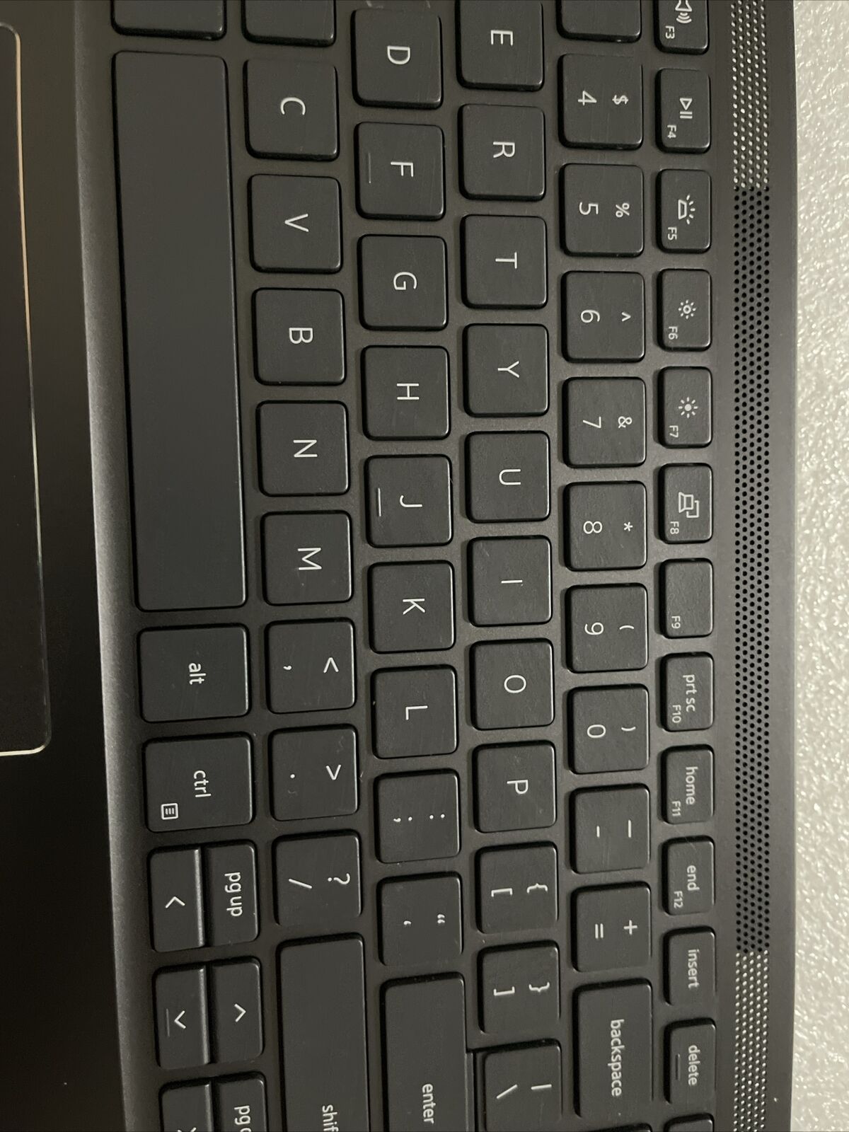 Dell Inspiron 15 7590 Palmrest US/EN BCL Keyboard  SPEAKERS Extras 2KF2N S2 P6