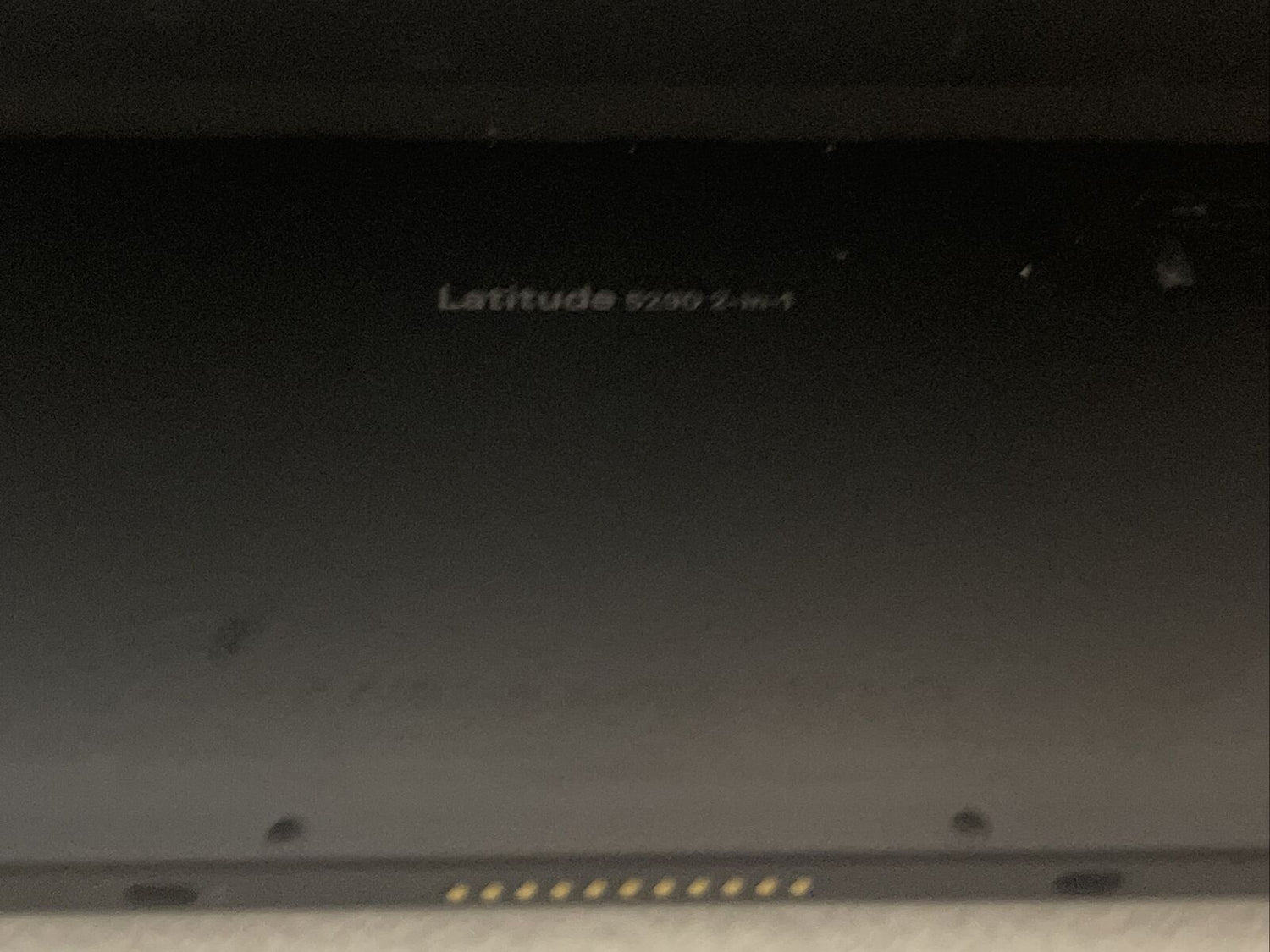GENUINE DELL  LATITUDE 12 5290 LCd Top Back Cover Black Extras T17G TKR19 H2 B7