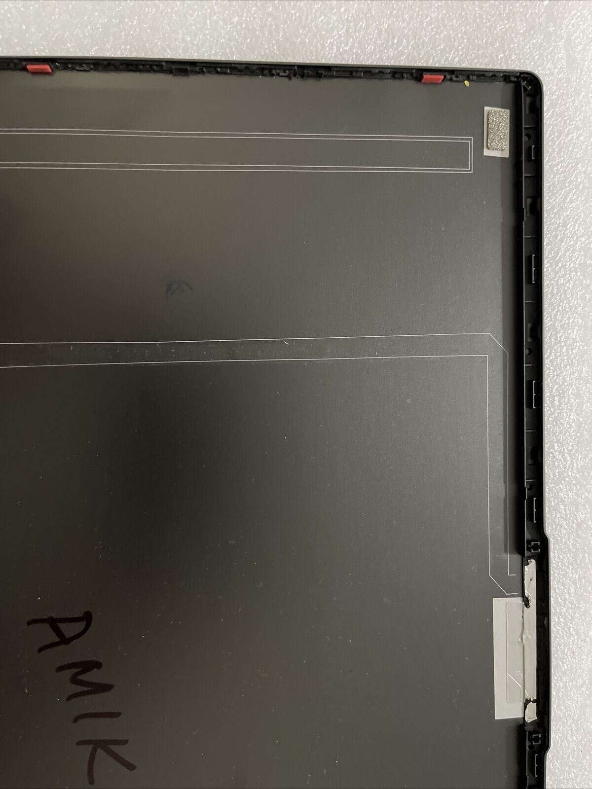 LENOVO IDEAPAD 5 15IIL05 GRAY LCD BACK COVER AM1K7000410 H1 N1 Screw Holes broke