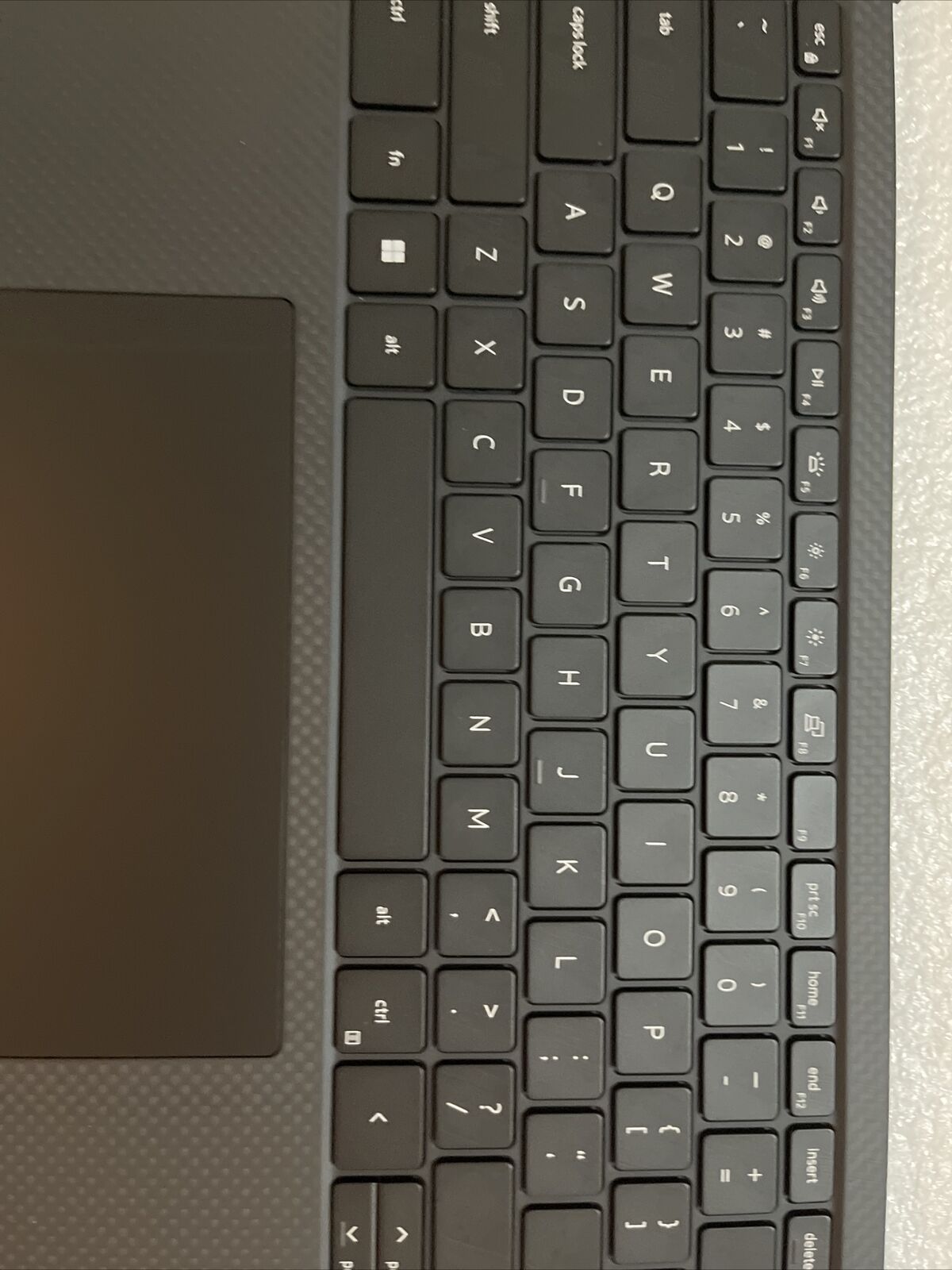 Genuin Dell XPS 15 9510 Palmrest US English Keyboard Touchpad 1TD6J 01TD6J S1 P5